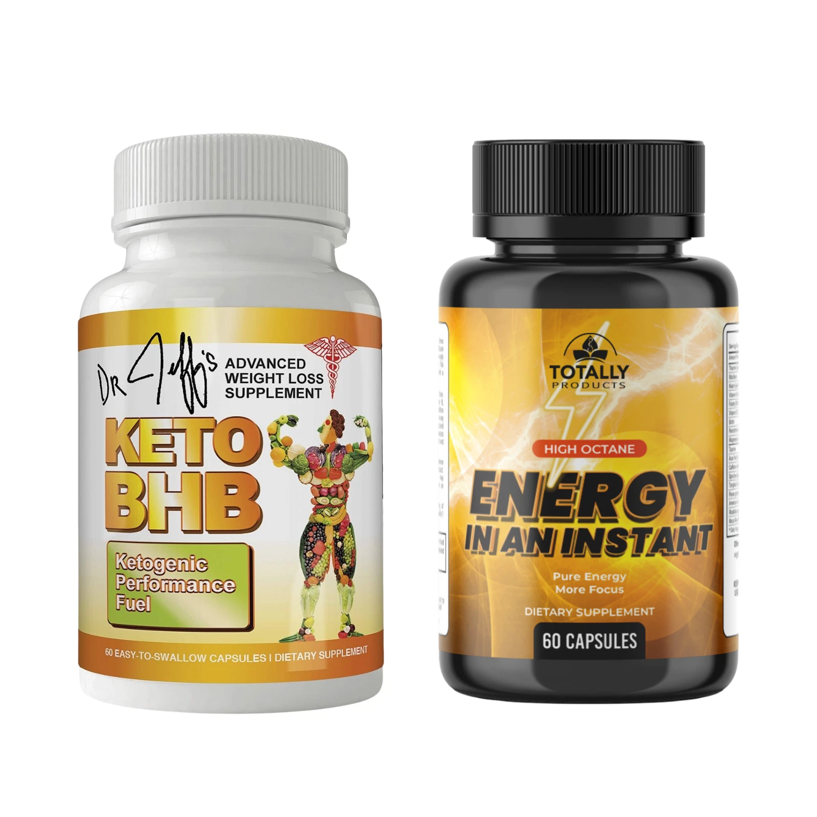 Keto BHB Ketogenic Diet Weight Loss Energy Boost Brain Health Memory Supplements