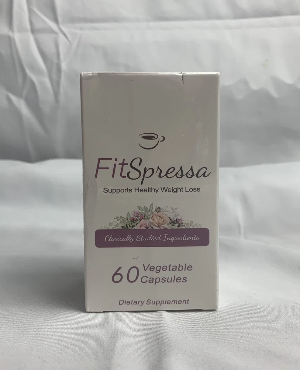 FitSpressa Healthy Weight Loss Support Supplement 60ct Herbal Formula Veggie Cap