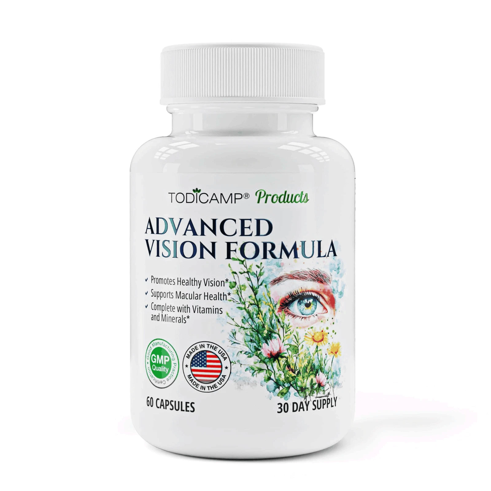 Macular Support Eye Health Vitamins & Vision Supplements Lutein 400mg