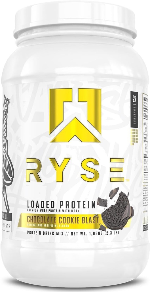 Ryse Core Series Loaded Protein 27 Servings (Chocolate Cookie ) 2.3 lbs