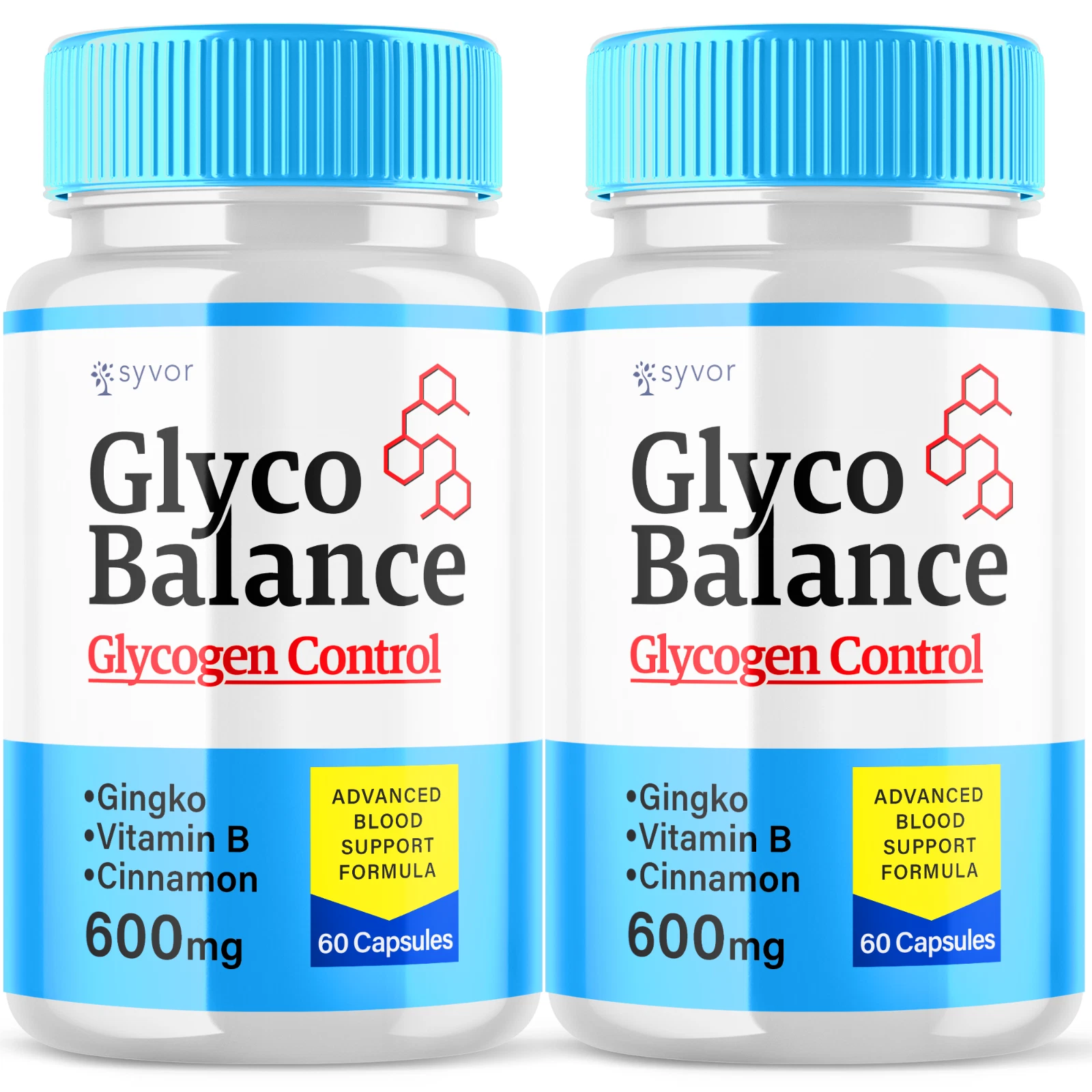 Glyco Balance Glycogen Control Pills Advanced Blood Support Formula 120 Capsules