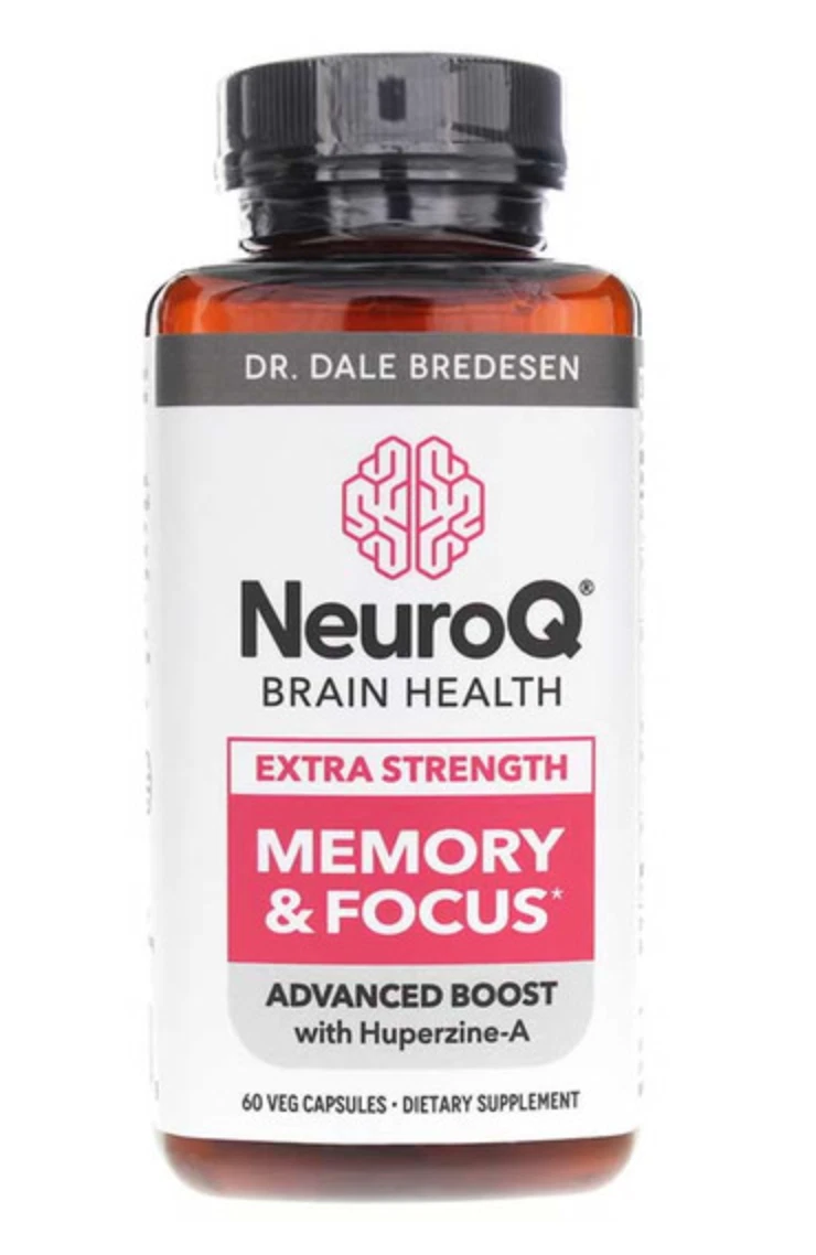 Life Seasons NeuroQ Memory & Focus Extra Strength 60 Veg Caps Fresh