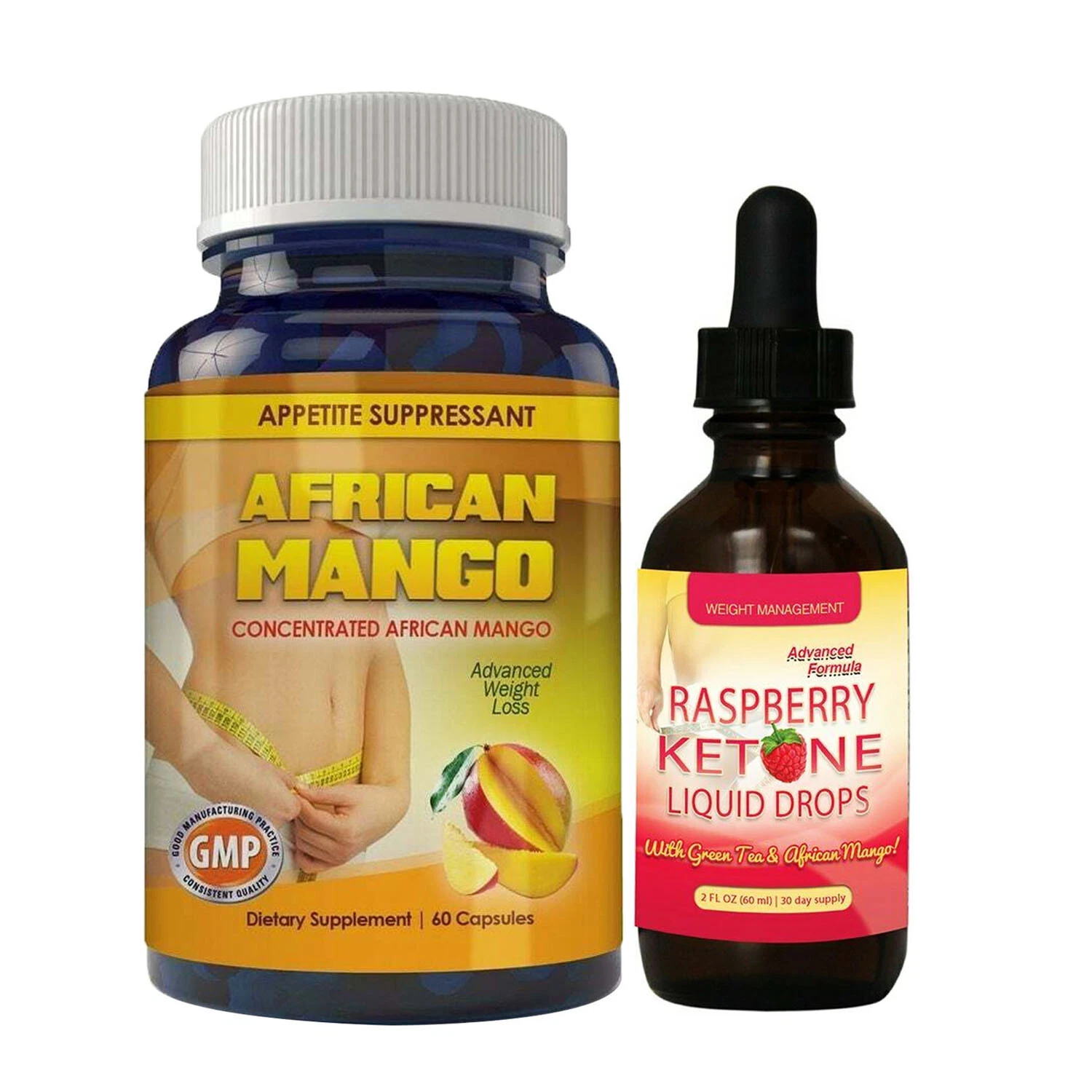 African Mango Caps Ultimate Raspberry Ketone Liquid Weight Loss Drops Free Ship