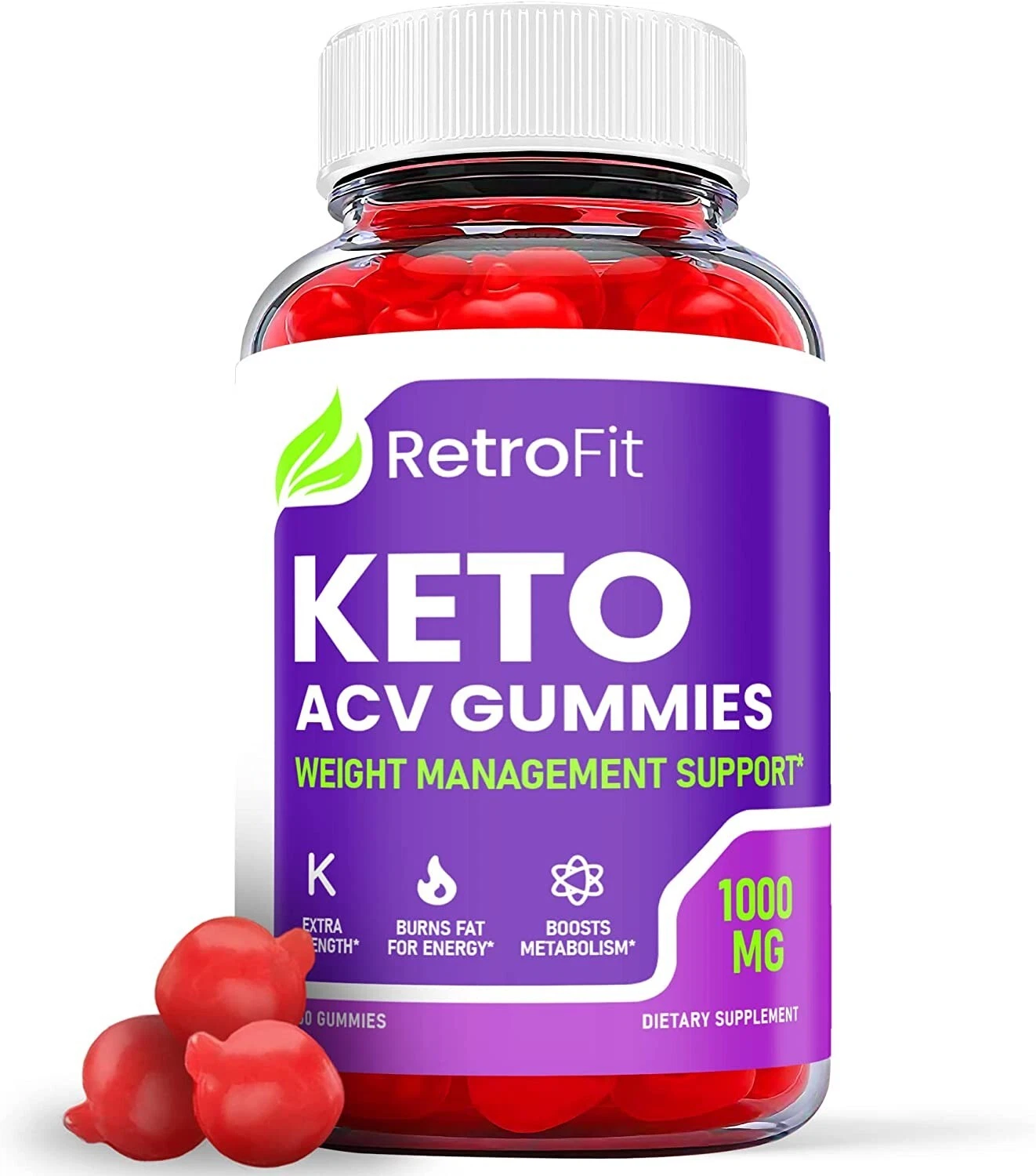 Retrofit Keto Gummies - Retrofit Keto ACV Gummys, Weight Loss OFFICIAL - 1 Pack