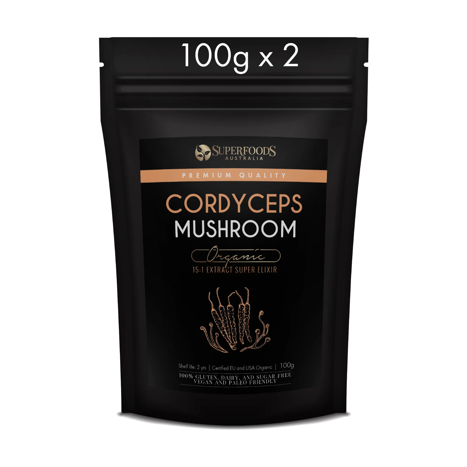 Cordyceps Militaris Organic Extract Powder 250g