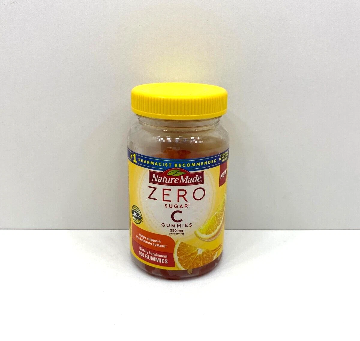 NEW Nature Made Zero Sugar C Gummies 250 MG Per Serving Supplement SEALED 12/25