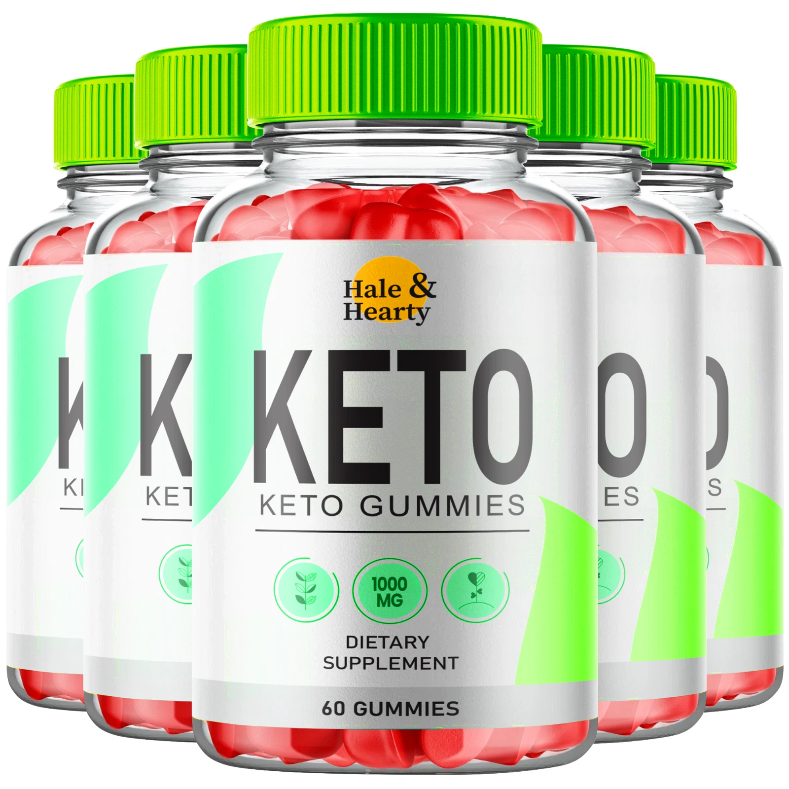 Hale and Hearty ACV Gummies - Official Formula (5 Pack)