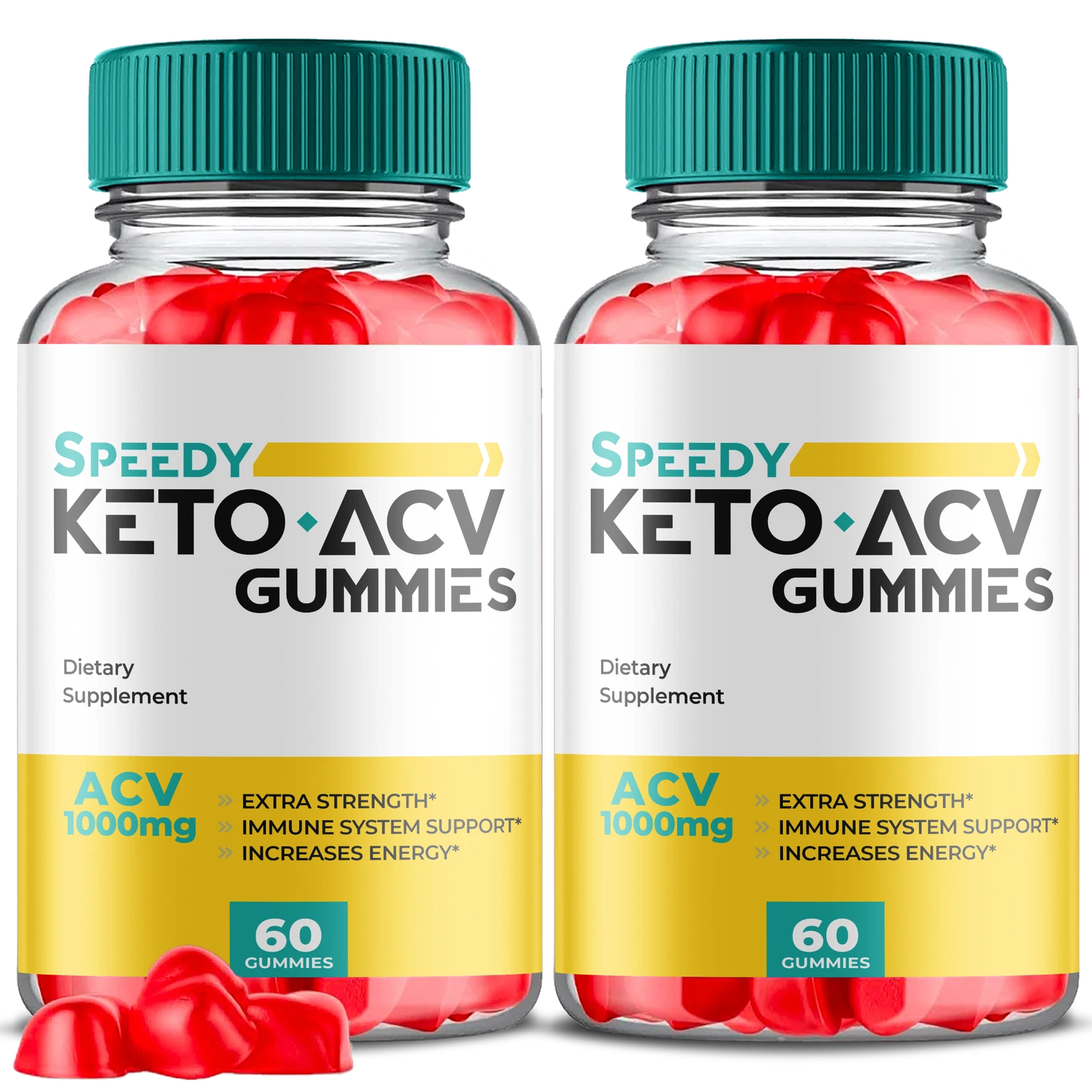 Speedy Keto ACV Gummies - Speedy Keto Gummys, Weight Loss OFFICIAL - 2 Pack