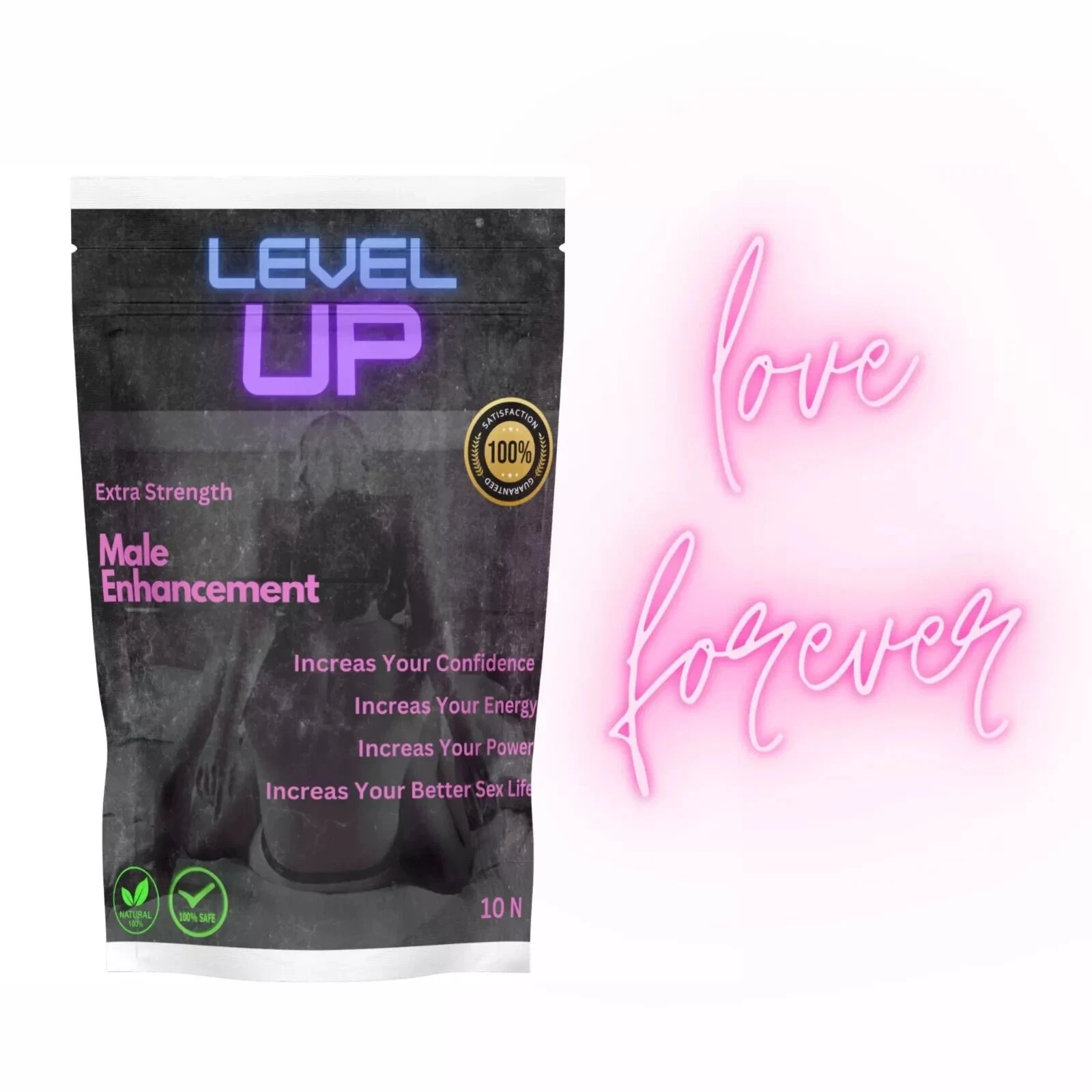 Men Supplement For Rock Hard Perform, Strength, Love Stamina Men Bed Time 20pill