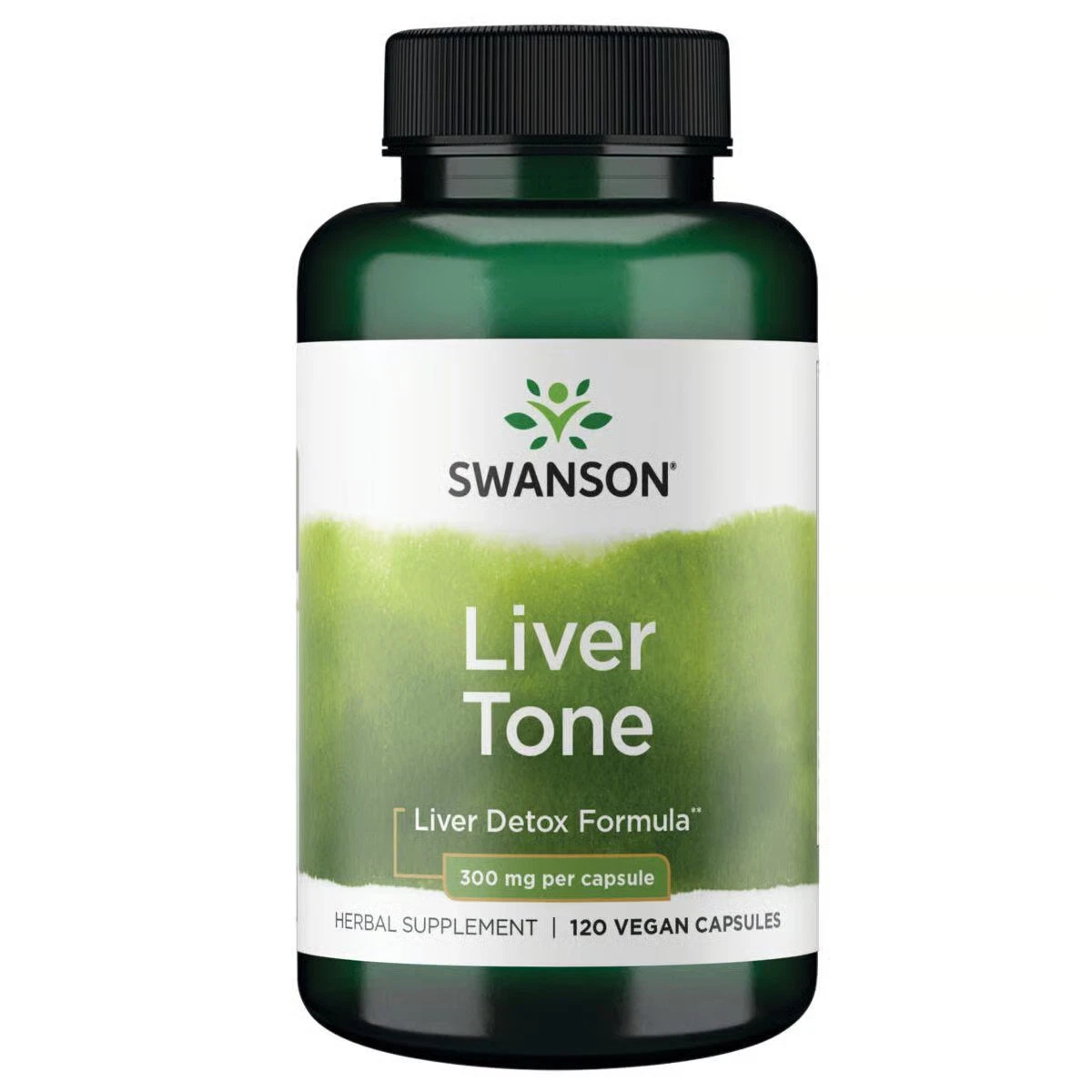 Swanson Liver Tone Liver Detox Formula 300 mg 120 Veggie Capsules