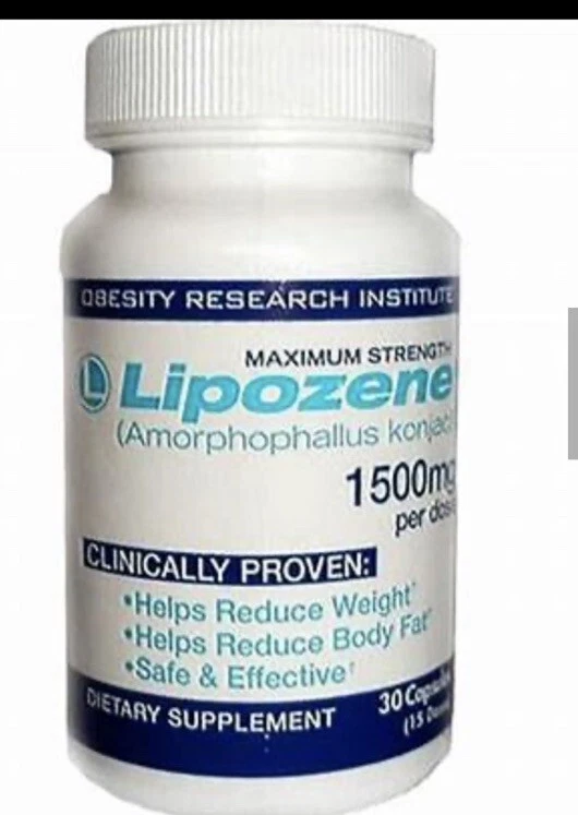 Lipozene Maximum-Strength Weight Loss Capsules 60 Pieces