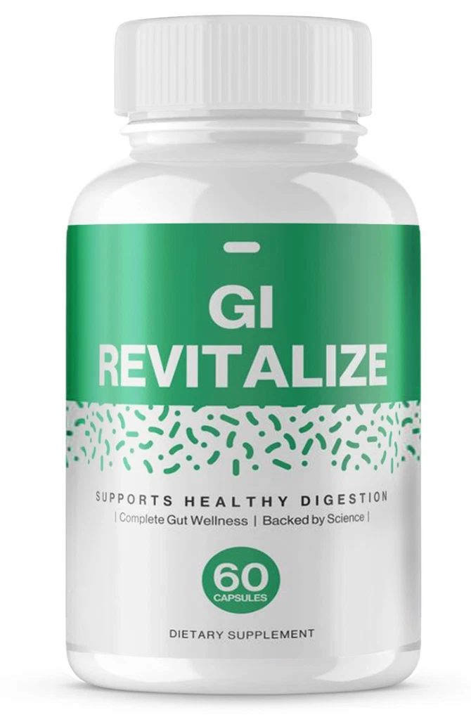 GI Revitalize Supports Digestive Health Natural Dietary Supplement (60 Capsules)