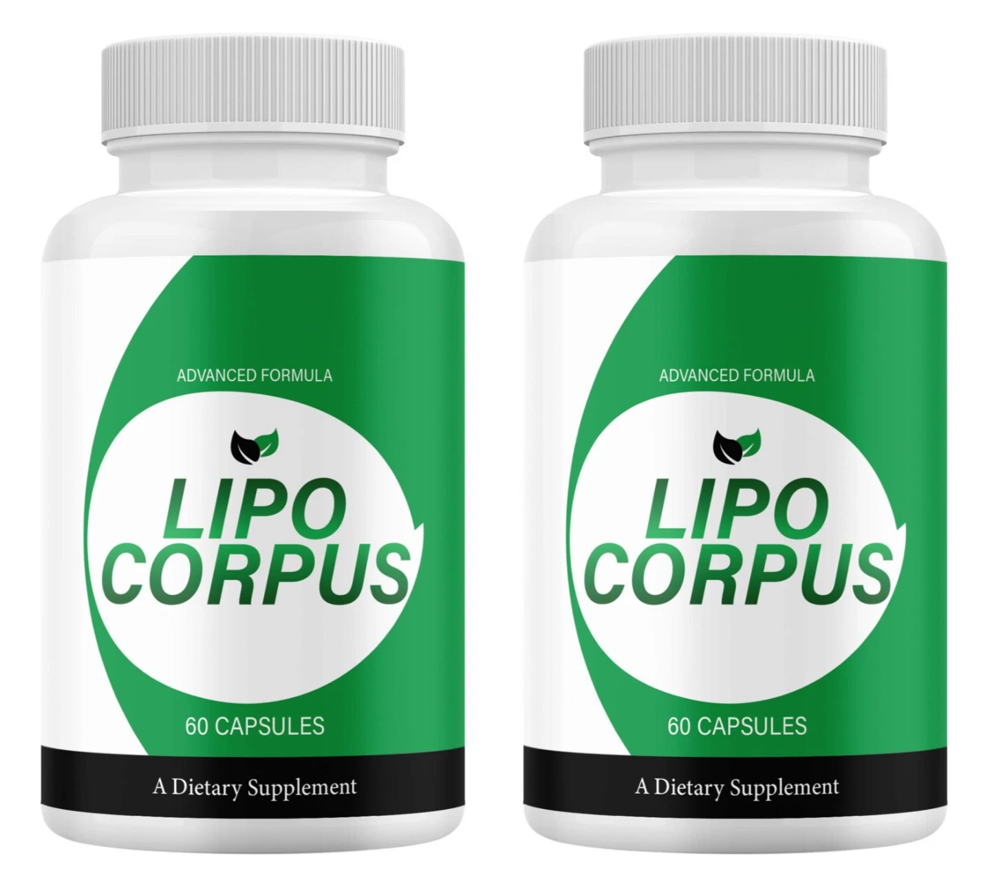 (2 Pack) Lipo Corpus Health Supplement, LipoCorpus Advanced Pills