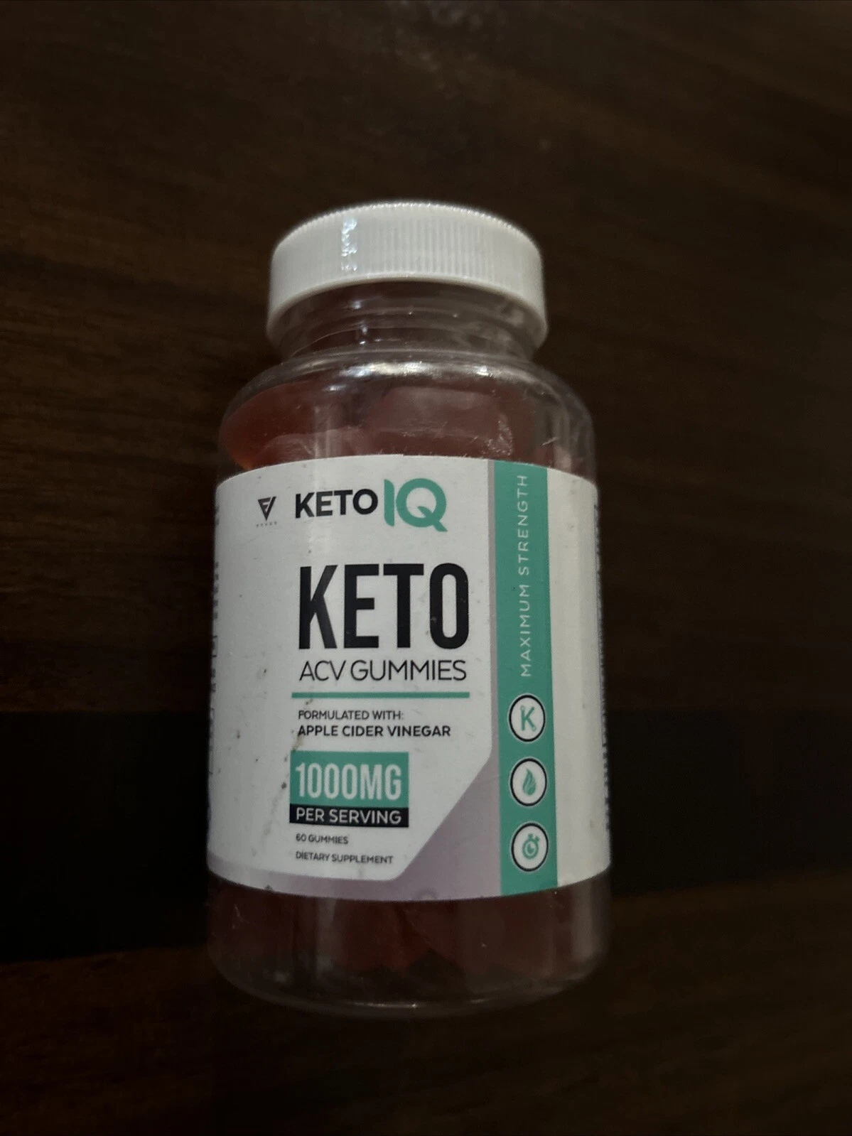 Keto IQ - Advanced ACV Weight Loss Gummies - 60ct, 1050mg,