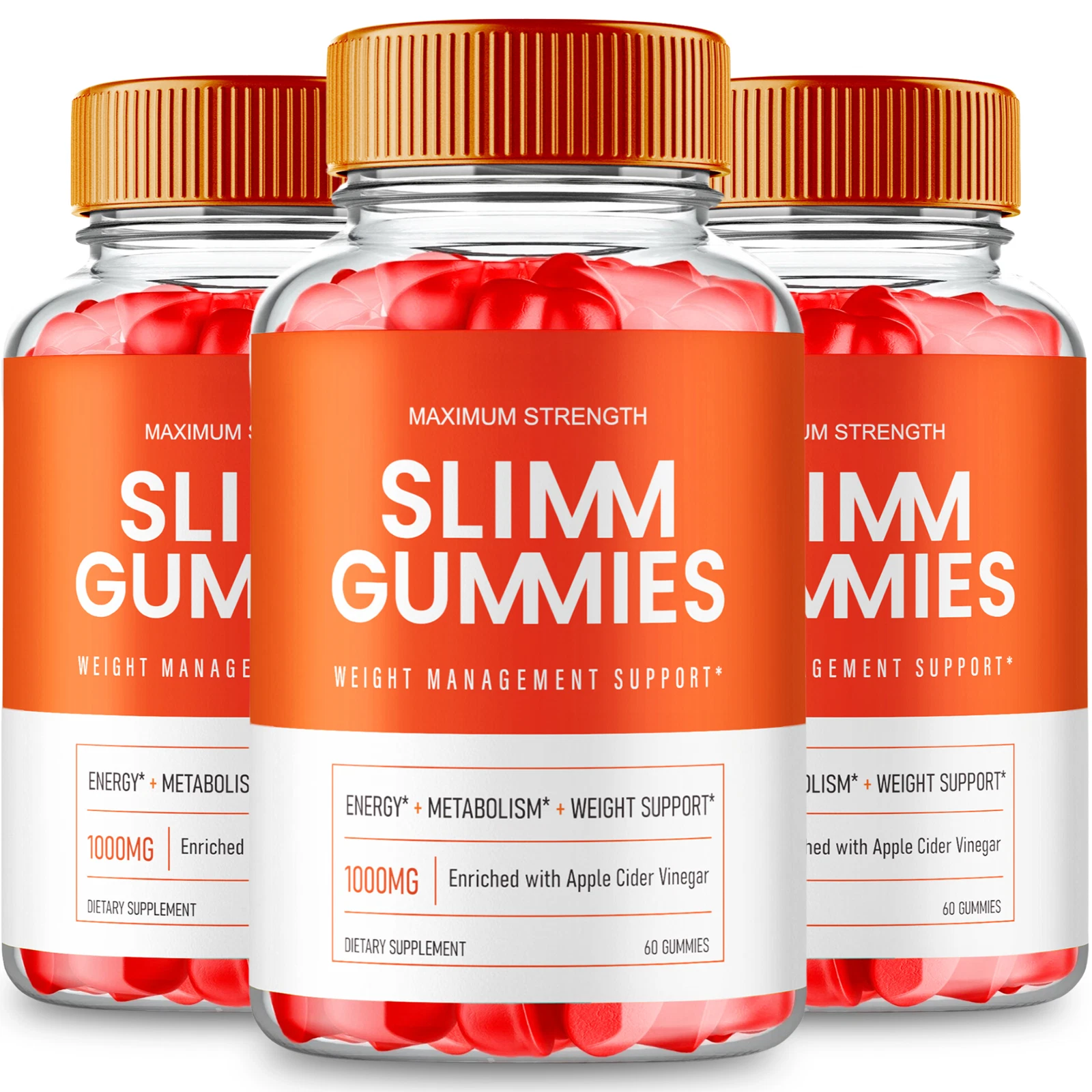 Slimm ACV Gummies - Official Formula (3 Pack)
