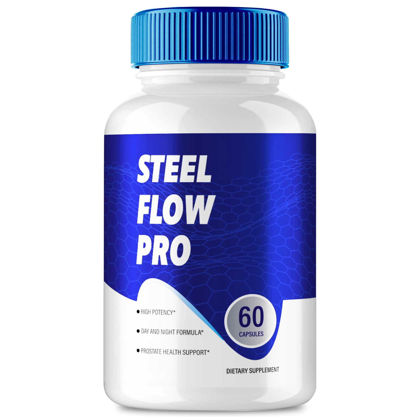 Steel Flow Pro for Men to Support Prostate Health and Urinary Functions 60ct
