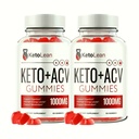 2-Pack Keto Lean ACV Gummies, KetoLean Gummies for Weight Loss (120 Gummies)