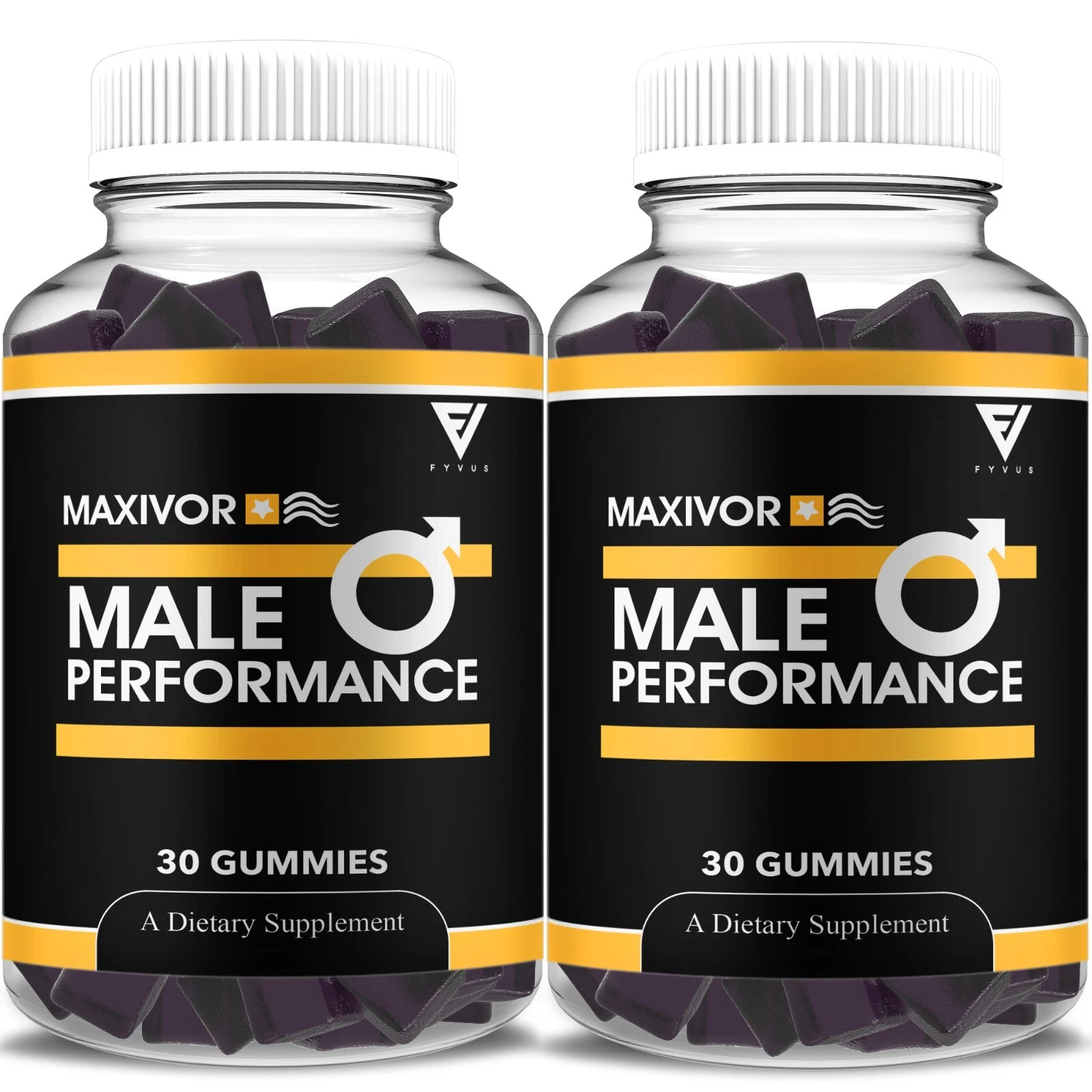 (2 Pack) Maxivor Gummies, Maxvor Performance Gummy Supplement (2 Month Supply)