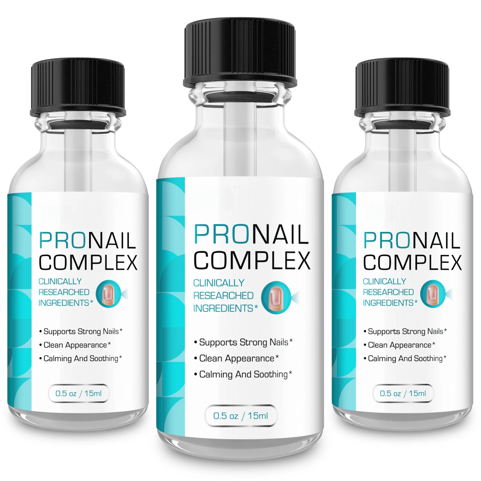 Pronail Complex Solution Nail Health Support, PronailComplex Nail Drops (3 Pack)