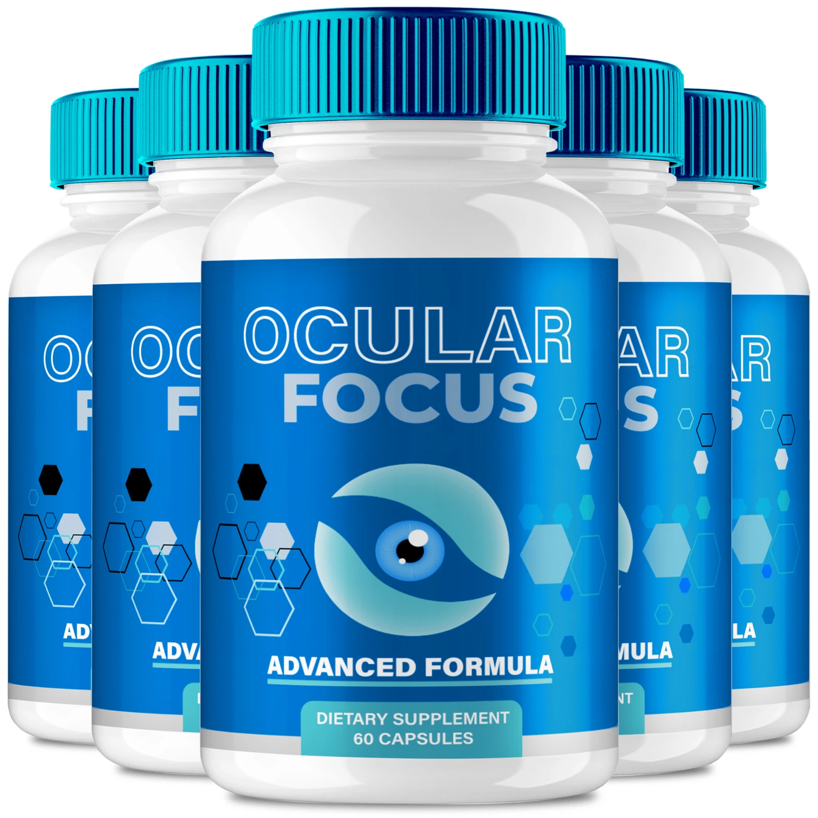 (5 Pack) Ocular Focus Capsules, OcularFocus Advanced Eye Health Support Pills