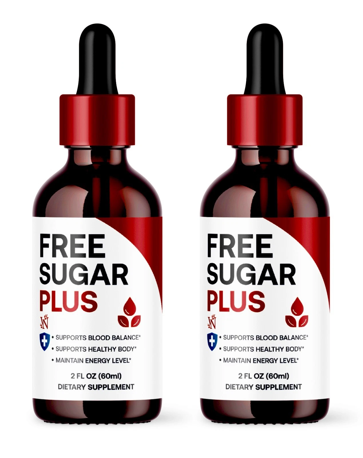(2Pack) Free Sugar Plus Drops for Blood Health Dietary Supplement Health&Energy