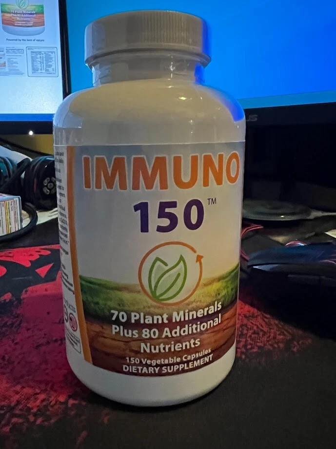 IMMUNO 150 - The Ultimate Multi Vitamin, Immune Booster 150 Capsules - 6/27 EXP