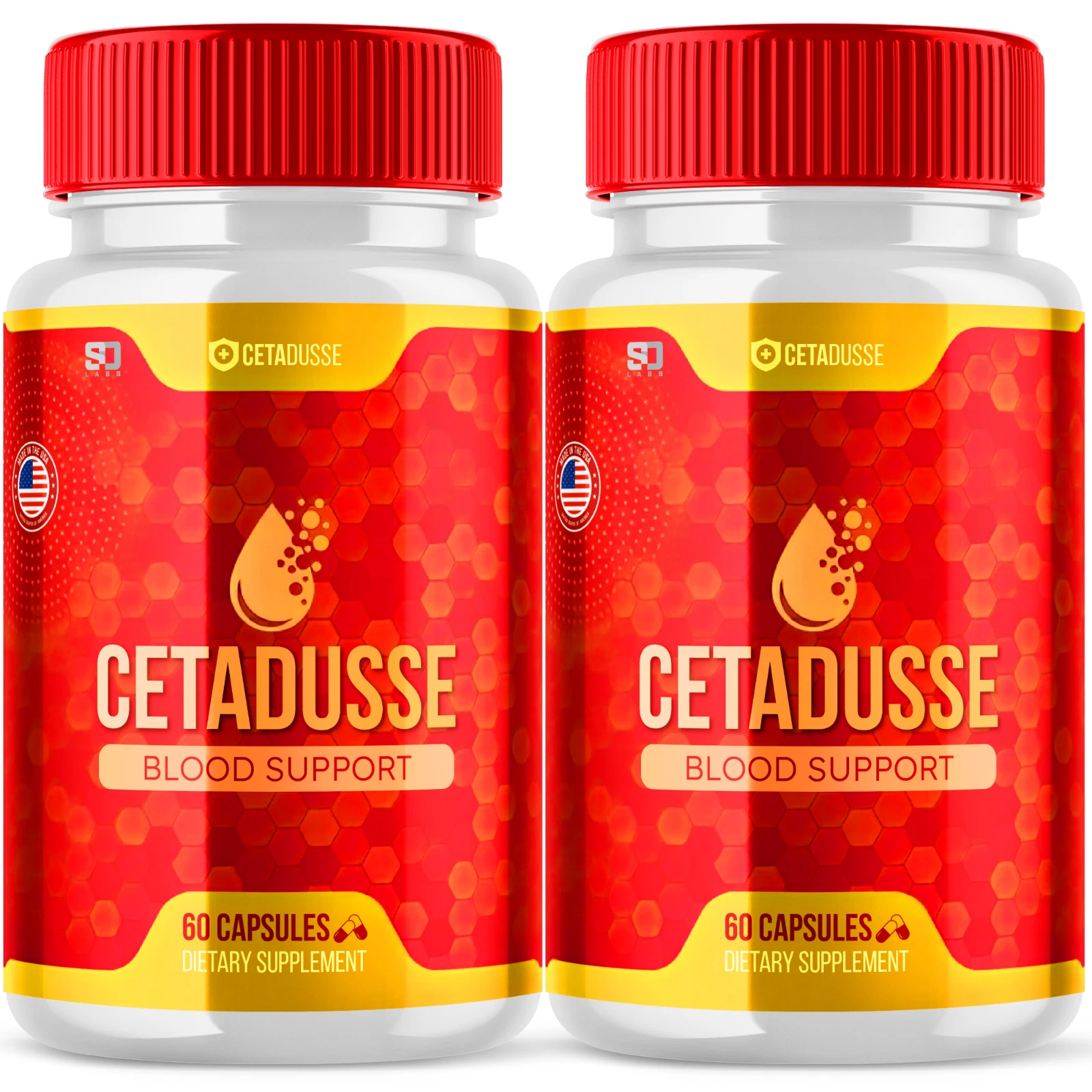 Cetadusse Support Blood Health - Daily Wellness and Balance (2 Pack)