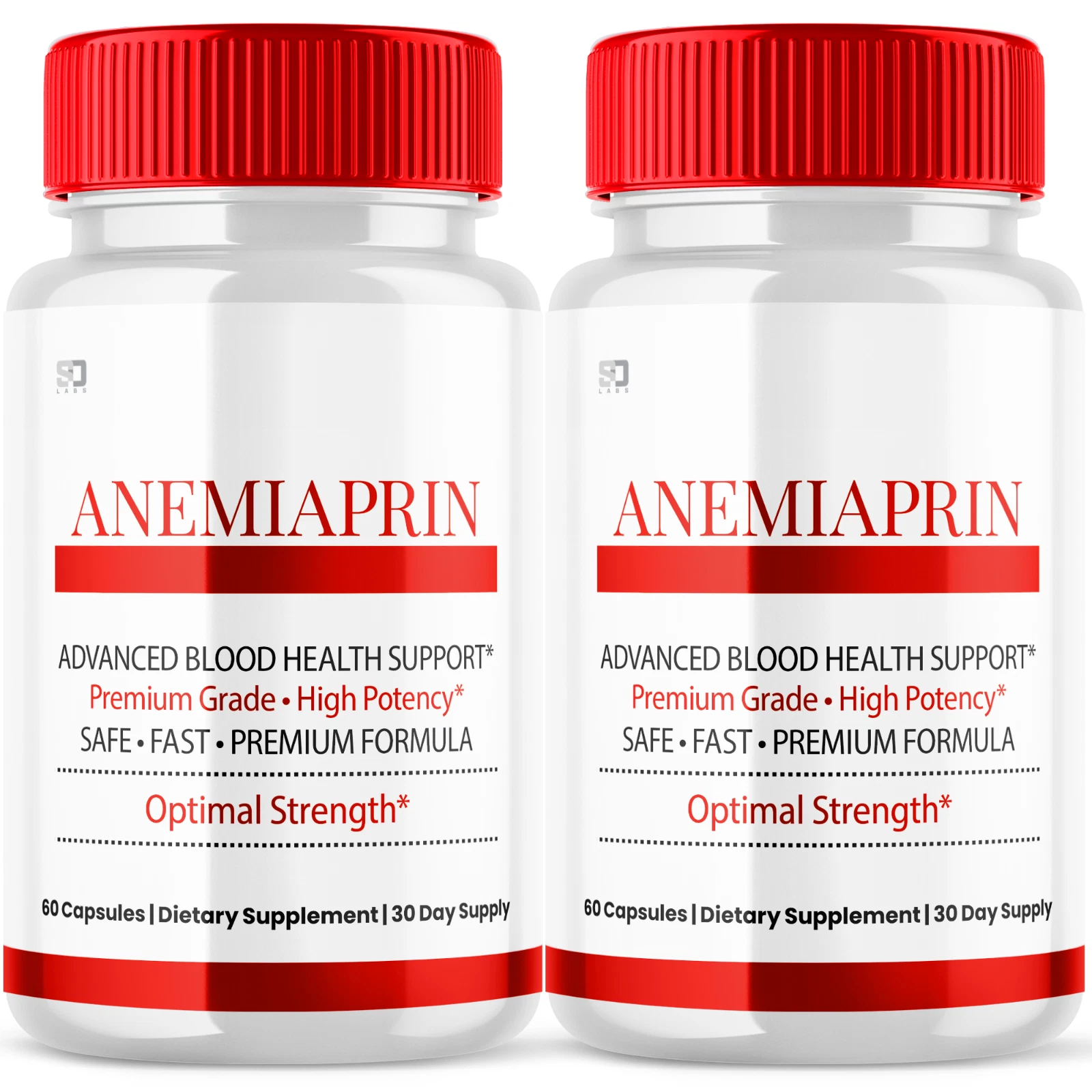 Anemiaprin Blood Support Maximum Strength Glycogen Supplement 120 Capsules