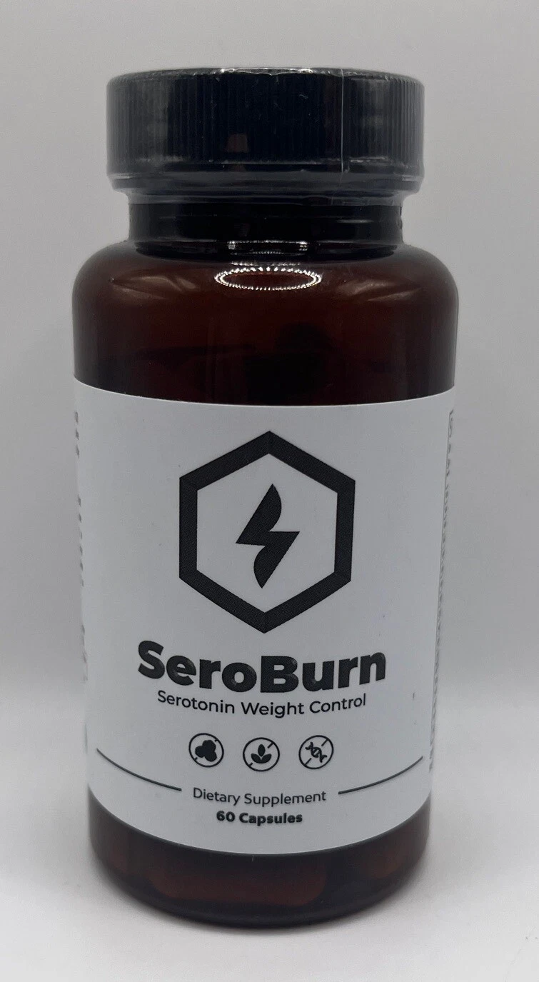 SeroBurn Fat Burning Pills for Advanced Weight Loss 60 Capsules. EXP : 10/26