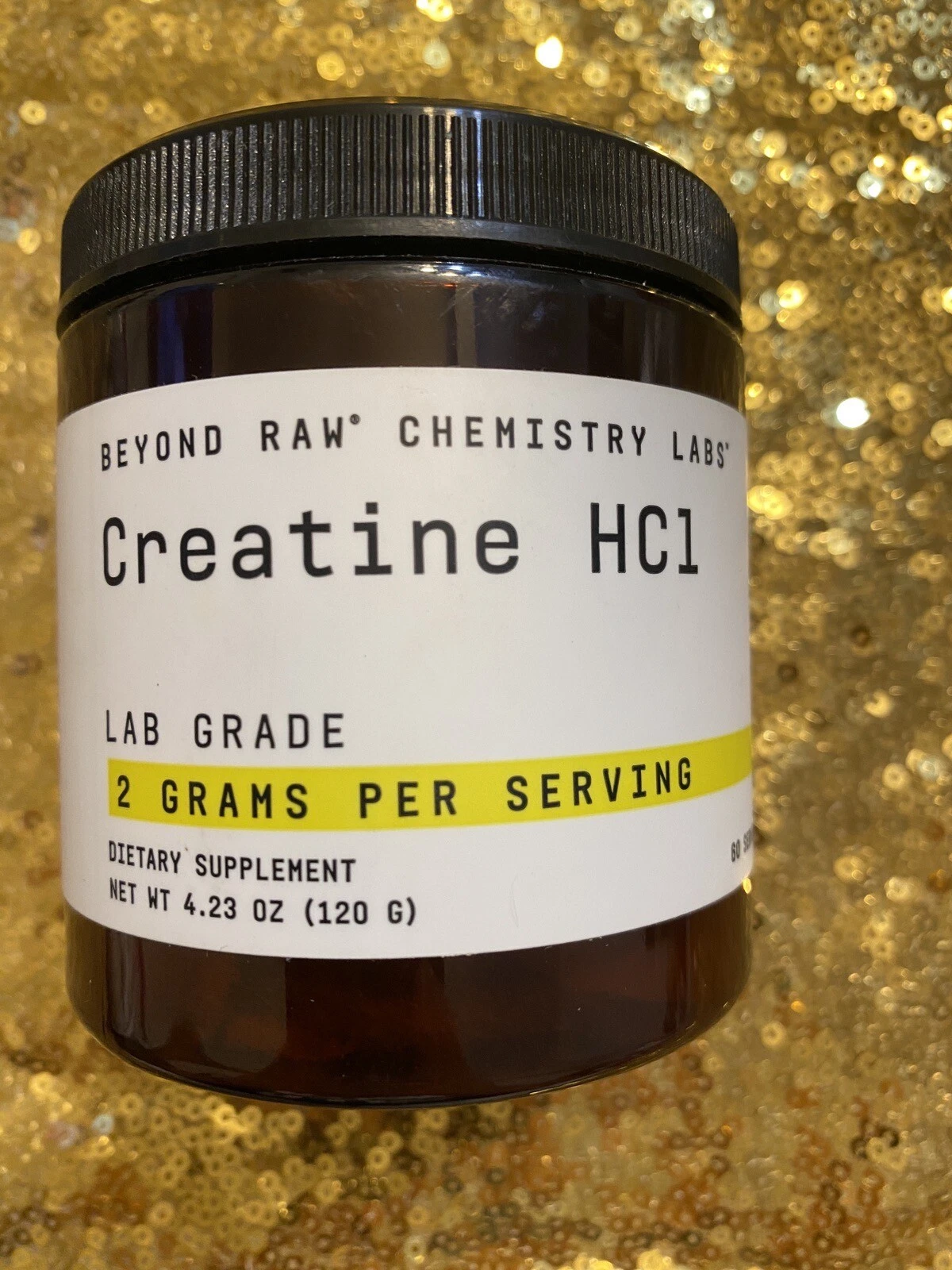 Beyond Raw Chemistry Labs Creatine HCl 60 Servings Muscle Performance Exp:03/26