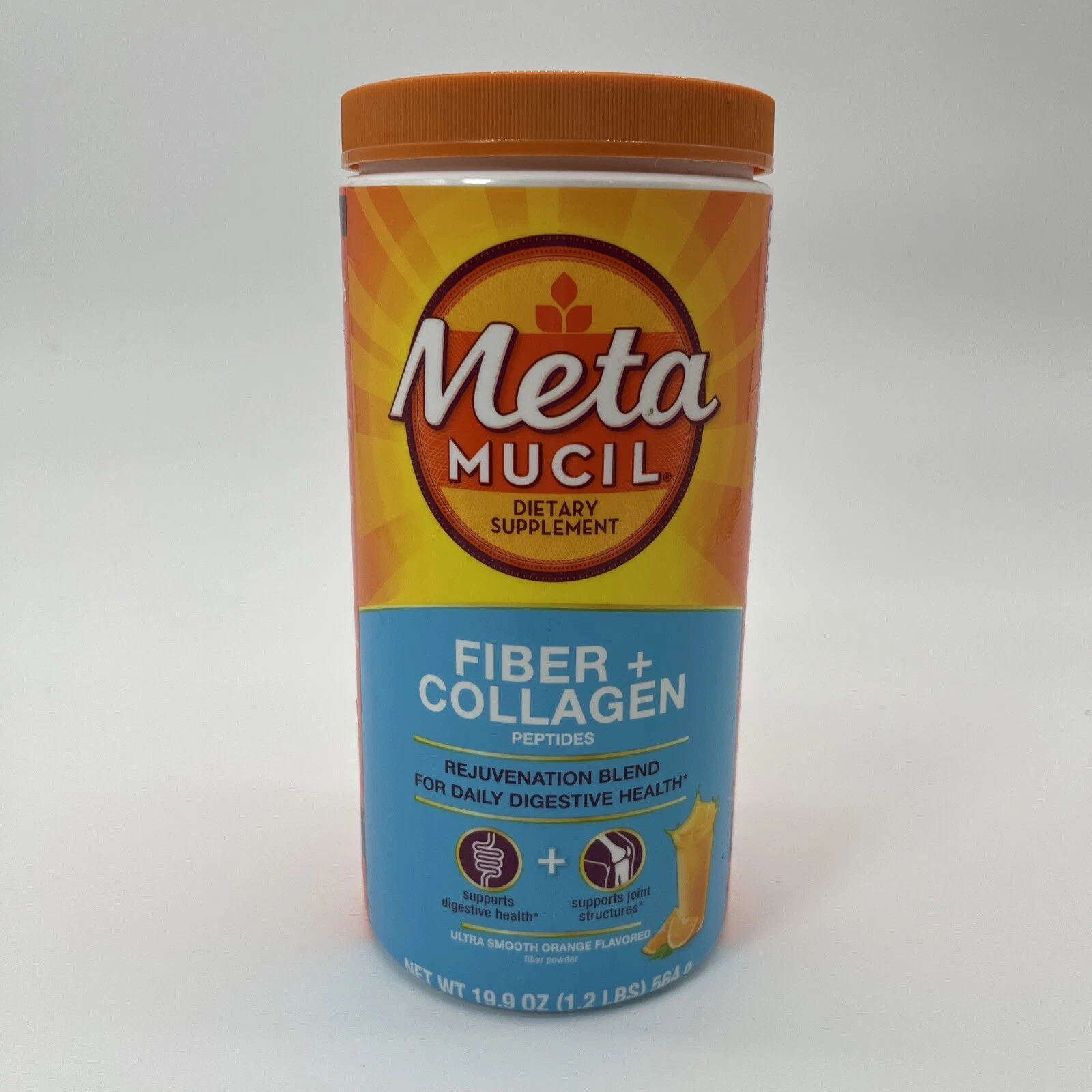 Meta Mucin Fiber + Collagen. New Never Opened.