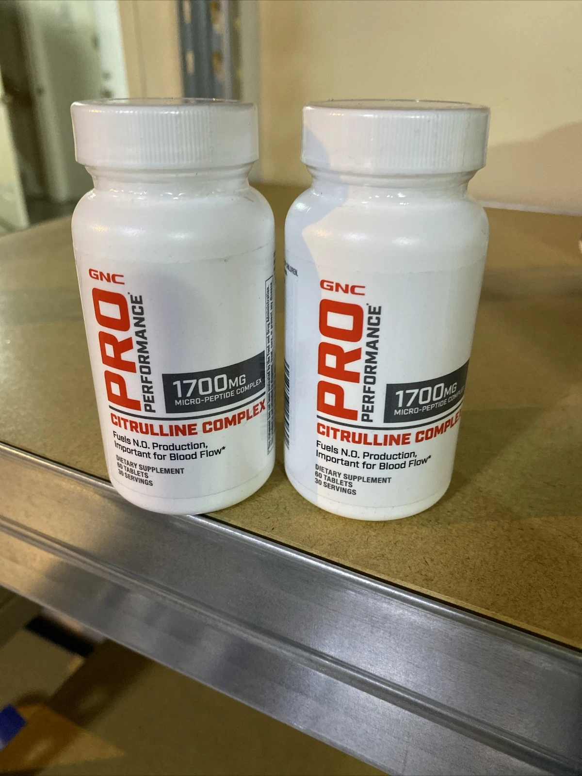 2-GNC Pro Performance Citrulline Complex Healthy Blood Flow Supplement