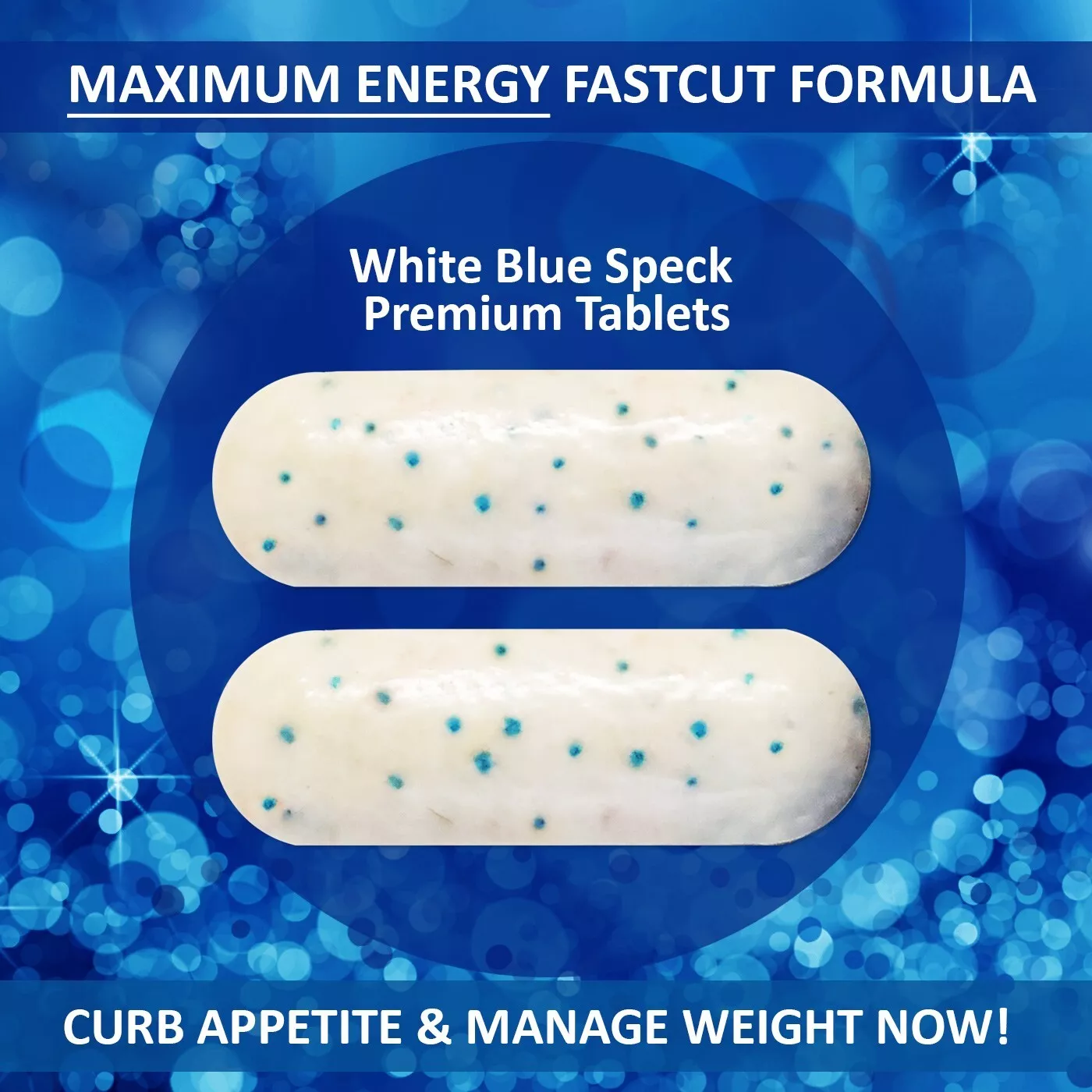 FENFAST® Best Weight Loss Pills with Powerful Energy 120 White/Blue Tablets