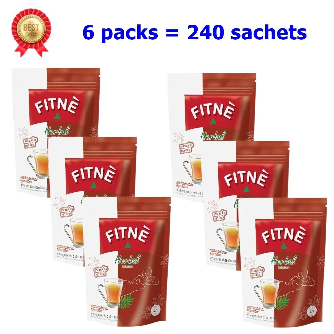 6x Herbal Fitne Tea AP Original Senna Infusion Weight Natural Beverage