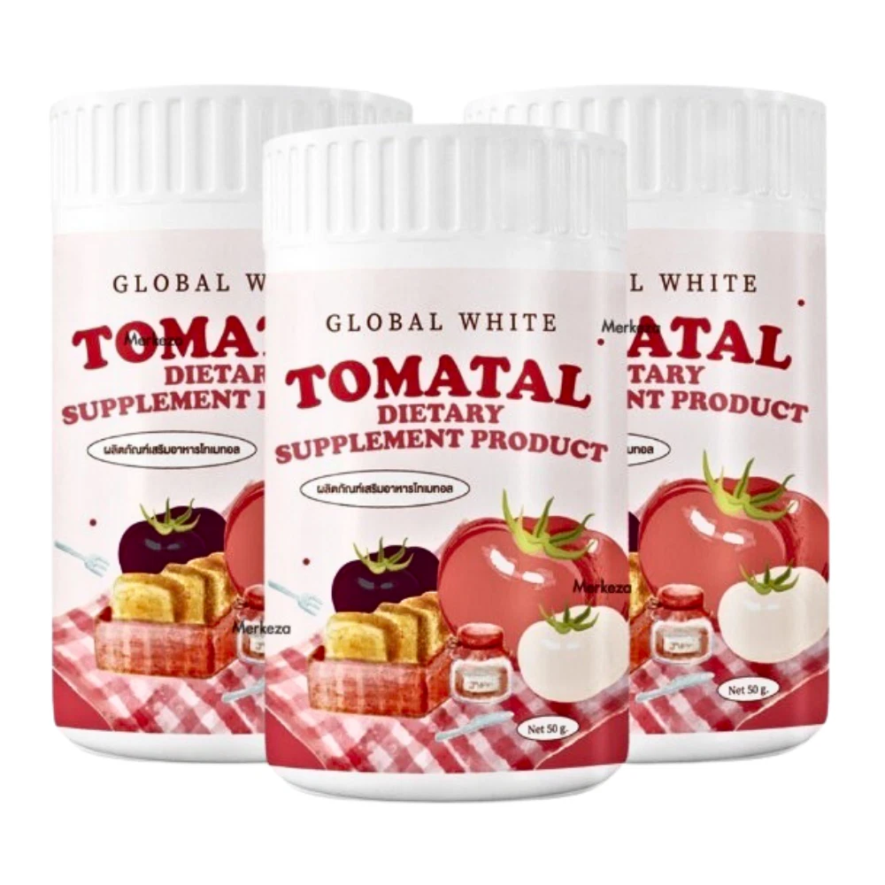 X3 Global White Tomatal Tomato Drink Powder Supplement Anti-Aging Skincare 50g