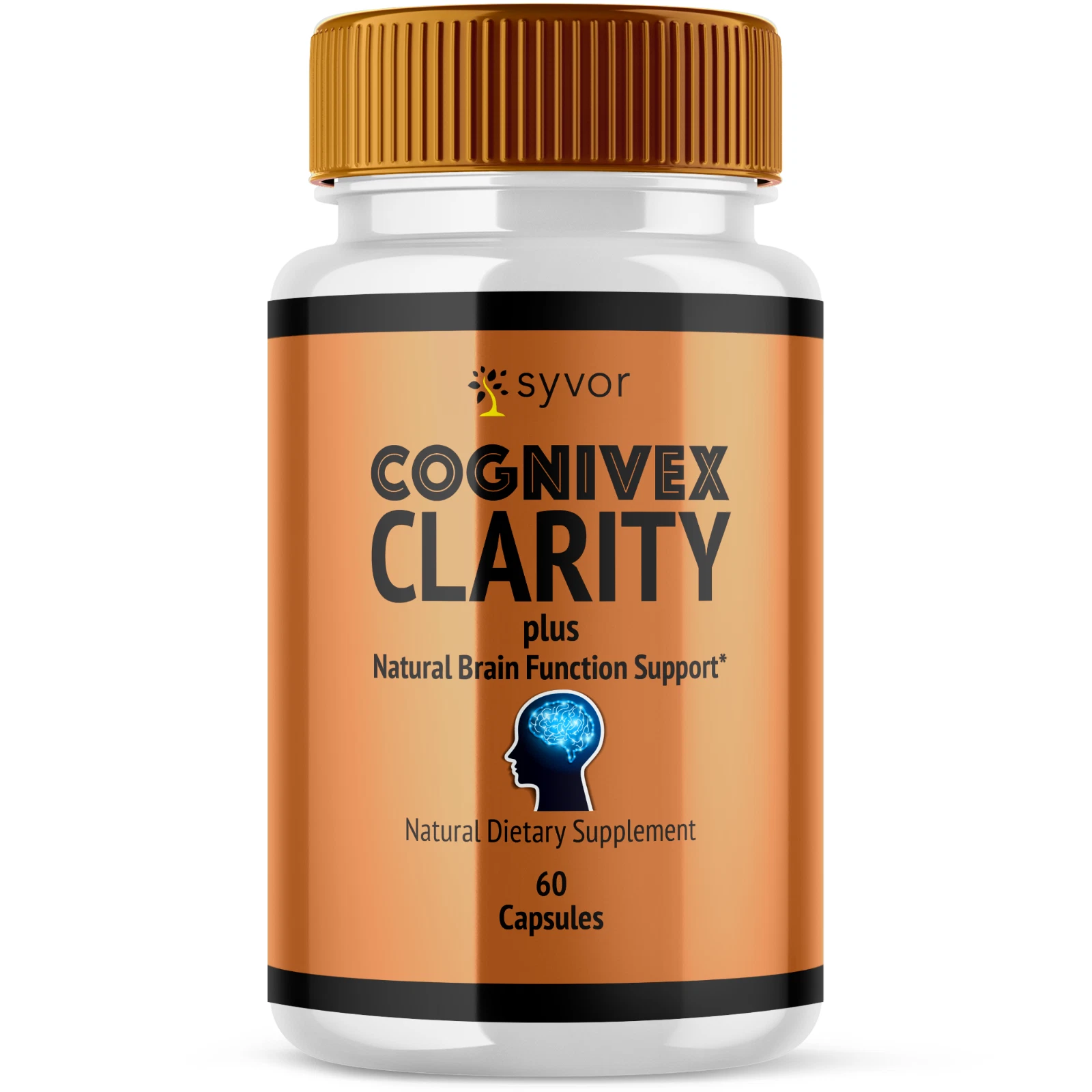 Cognivex Clarity Advanced Nootropic Supplement Brain Function Support 60 Pills