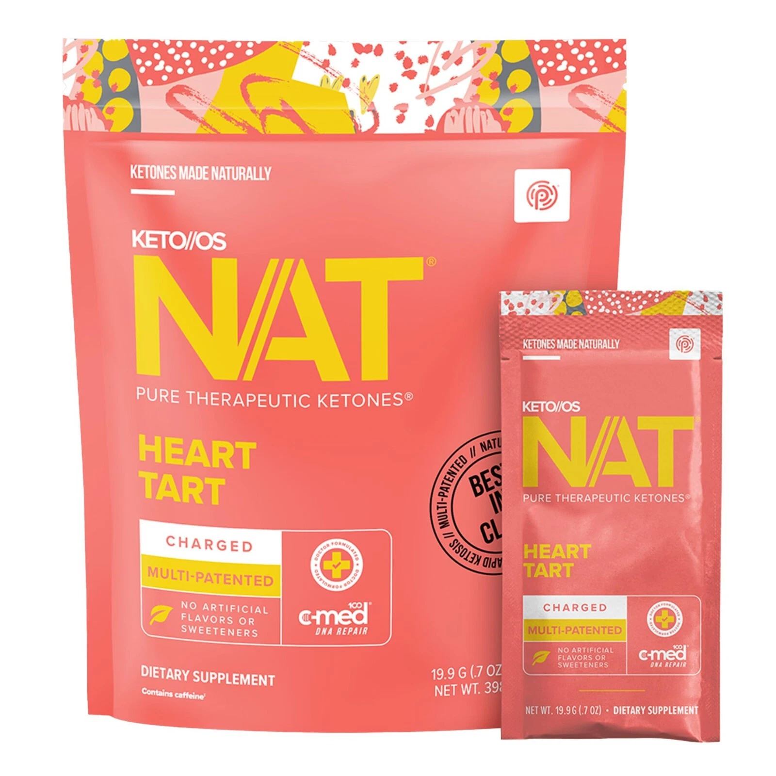 Pruvit keto os nat Heart Tart with caffeine ketogenic diet and weight loss fat