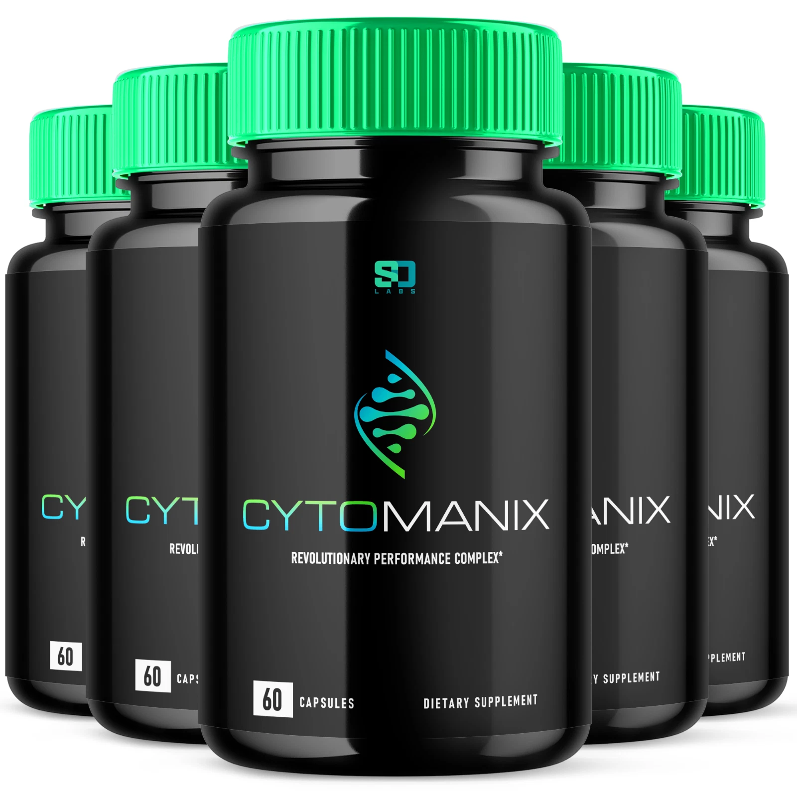 Cytomanix Male Pills Daily Support for Vitality and Performance (5 Pack)
