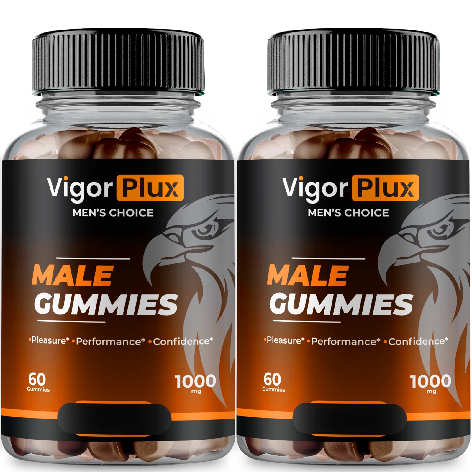 (2 Pack) VigorPlux HGW Gummies, VigorPlux Men Supplements (120 Gummies)