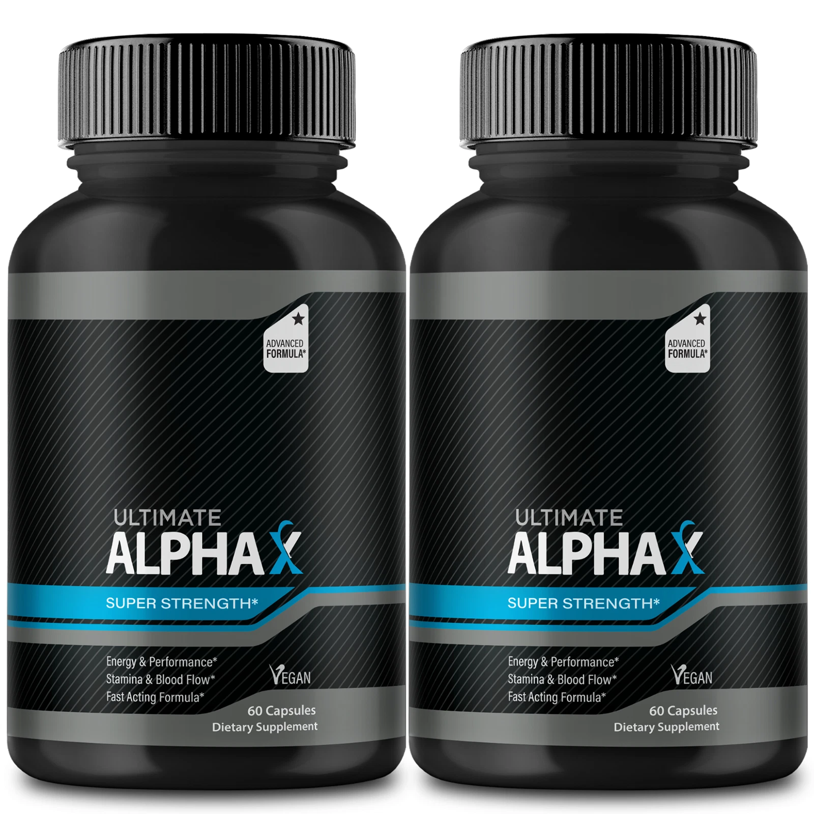 (2 Pack) Ultimate Alpha X Male Health Pills to Boost Stamina and Energy Levels