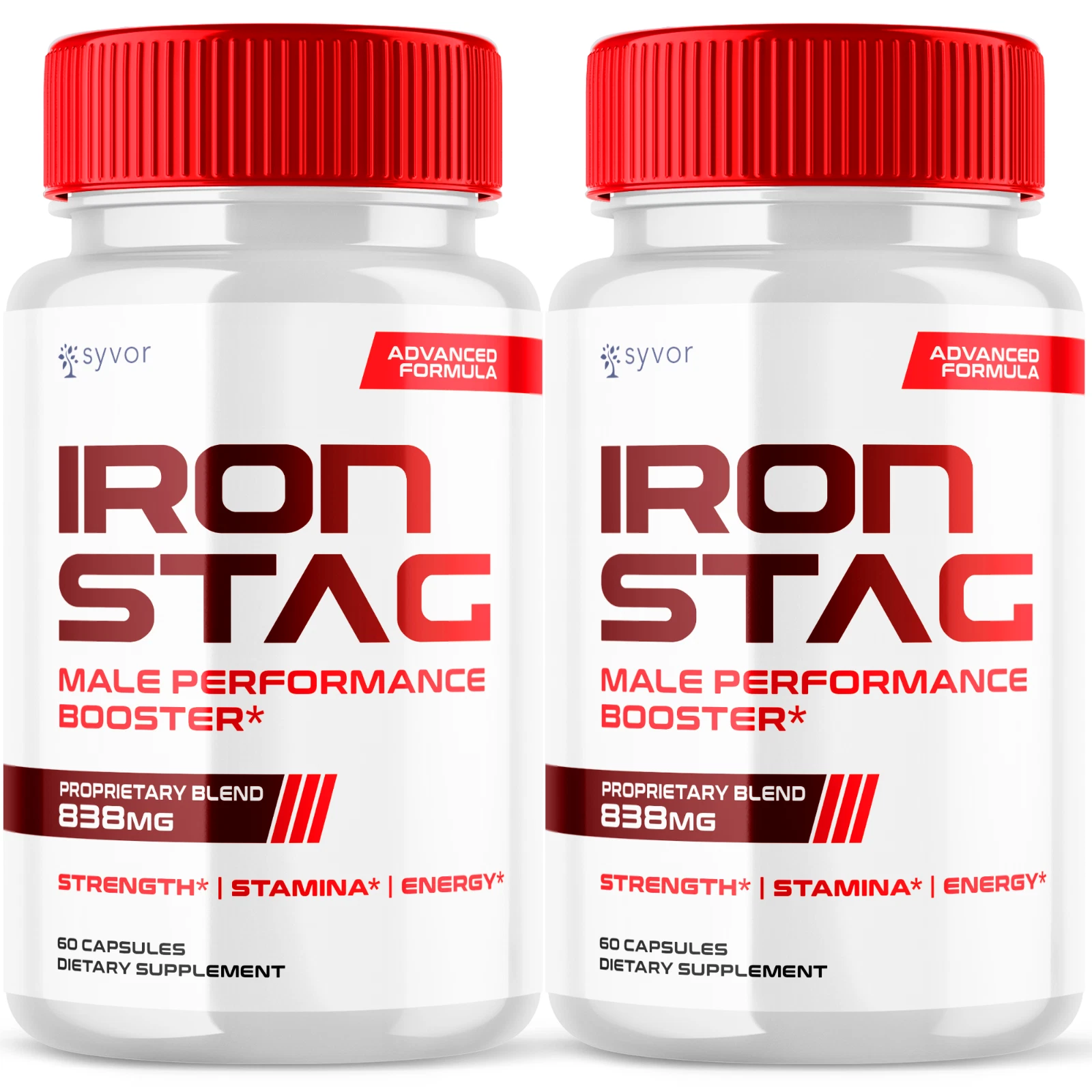 Iron Stag Advanced Pills for Men Extra Strength Ironstag Supplement 120 Capsules