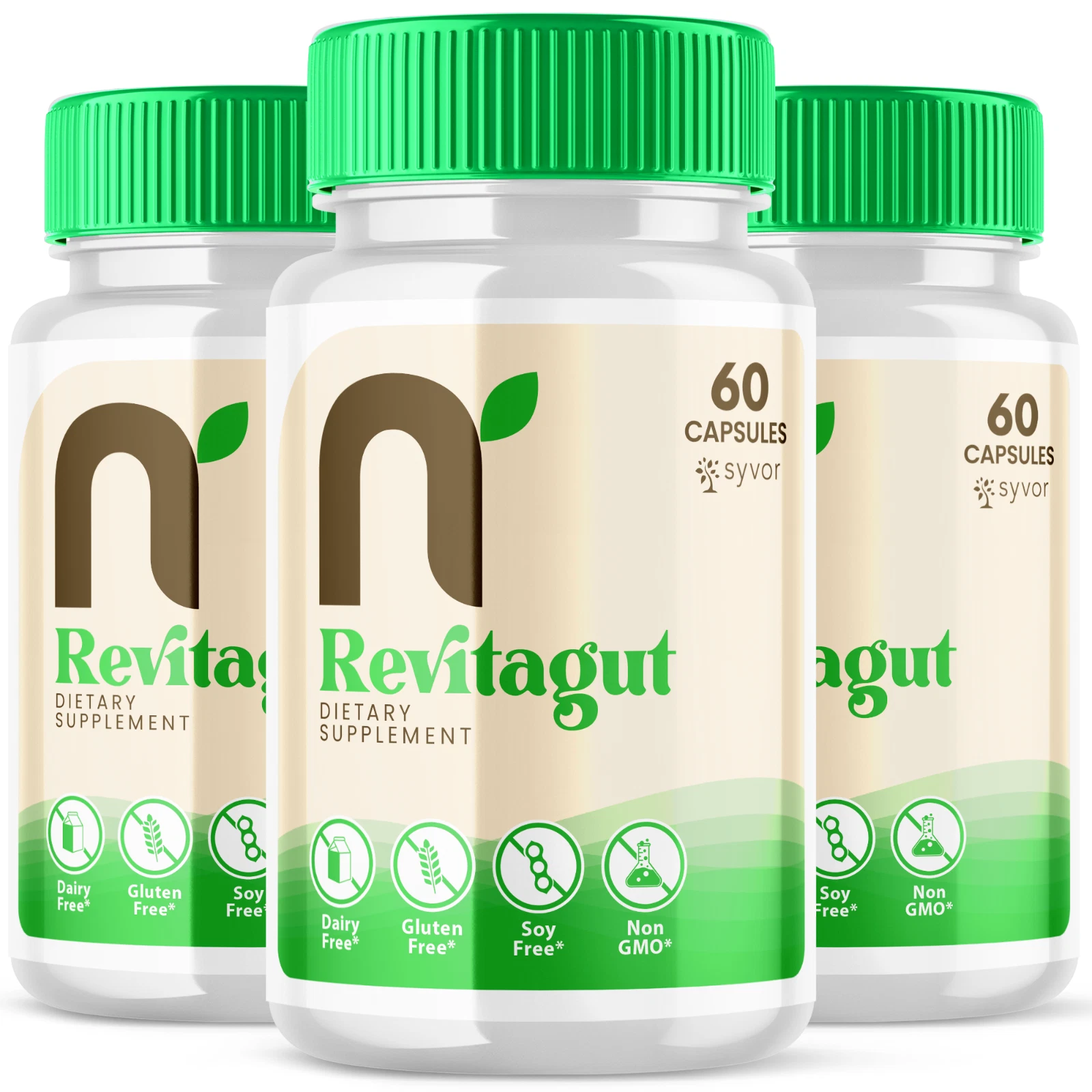 Revitagut Blood Sugar Support Maximum Strength Glycogen Supplement 180 Capsules