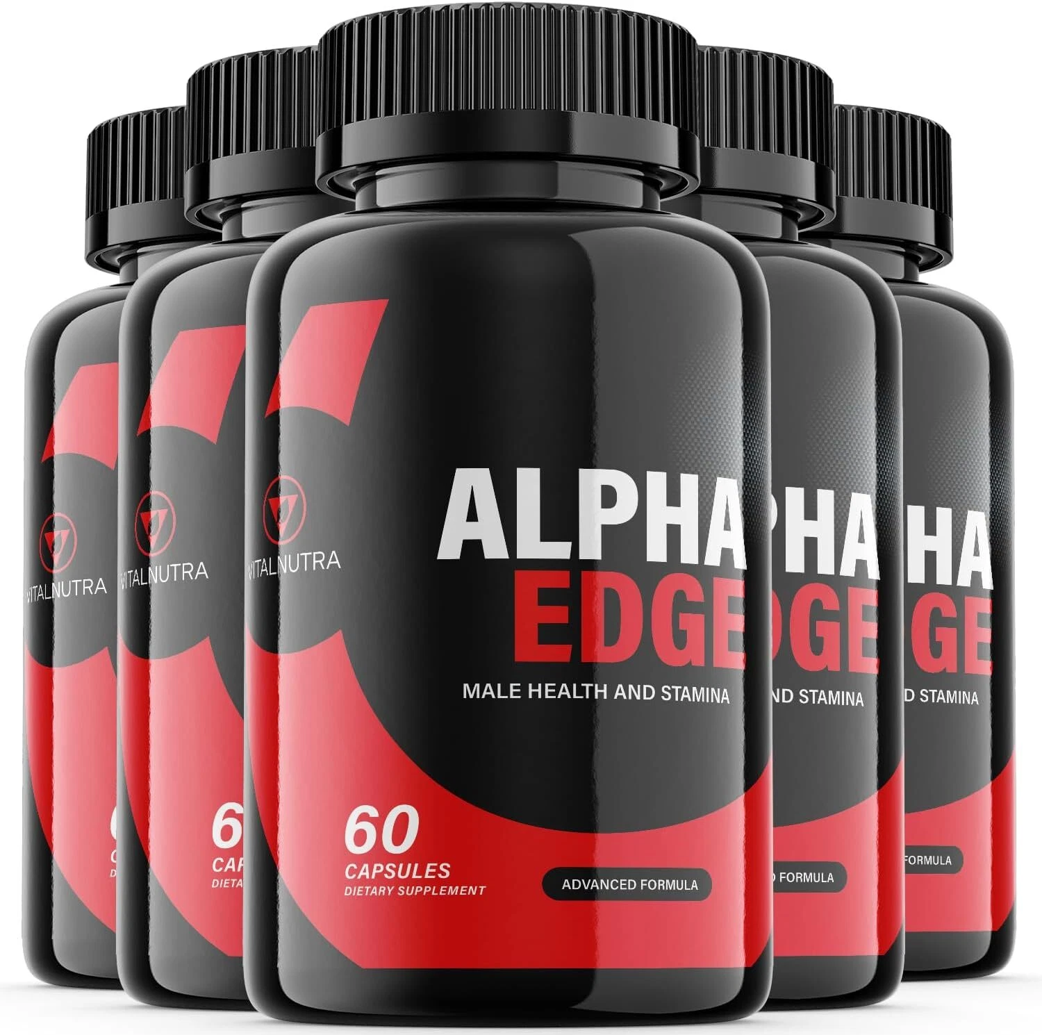 Alpha Edge Men Pills- Alpha Edge Male Vitality Support Supplement OFFICIAL-5Pack