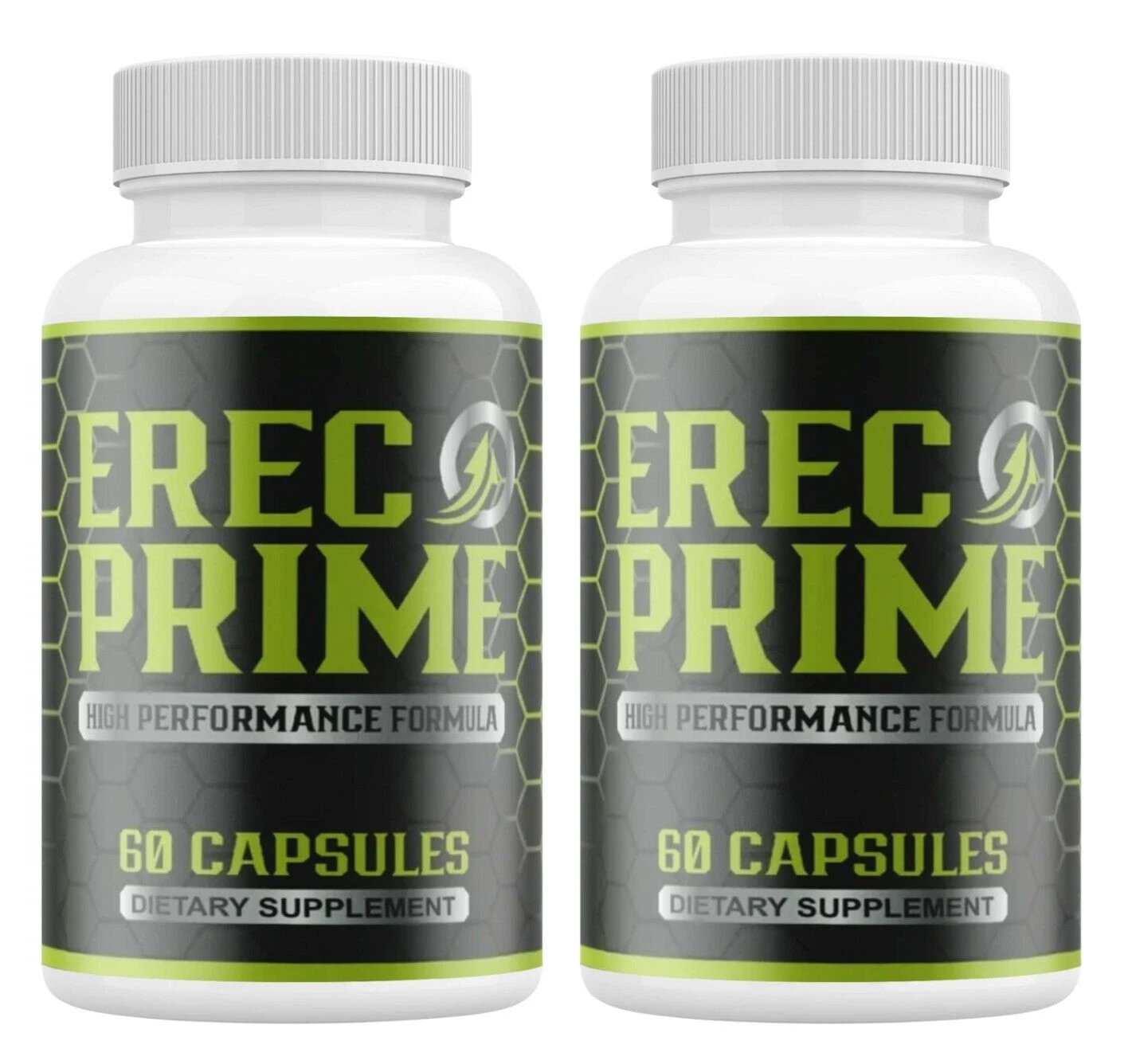 Erec Prime Men Pills - Erec Prime Male Vitality Supplement - 2 Pack