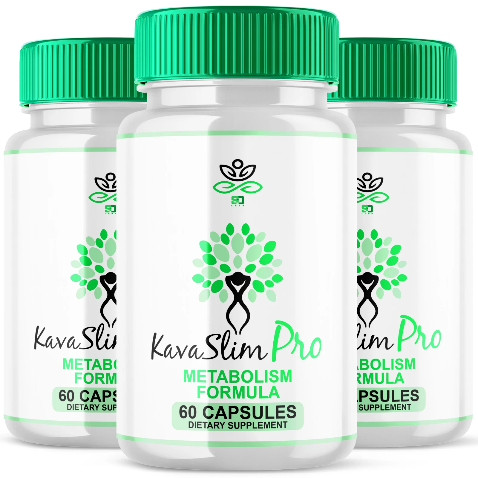 KavaSlim Pro Metabolism Capsules: Boost Your Energy and Wellness (3 Pack)