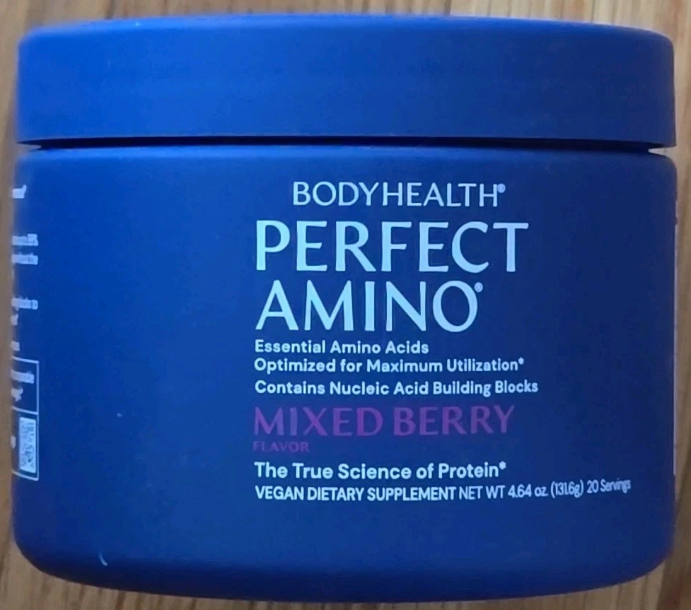 Bodyhealth Perfect Amino Essential Amino Acid Powder, 4.6 oz (20 servings)