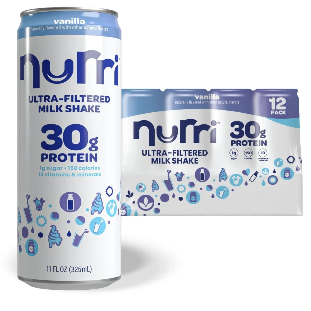 - 30g Protein Ultra Filtered Milk Shake – Vanilla - Lactose Free, Low Sugar, ...