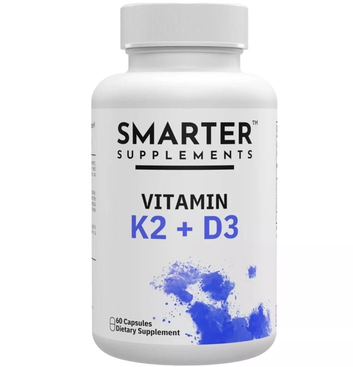 D3 K2 5000 IU with BioPerine - Includes K2 MK7 and Calcium - Maximum Absorpti...