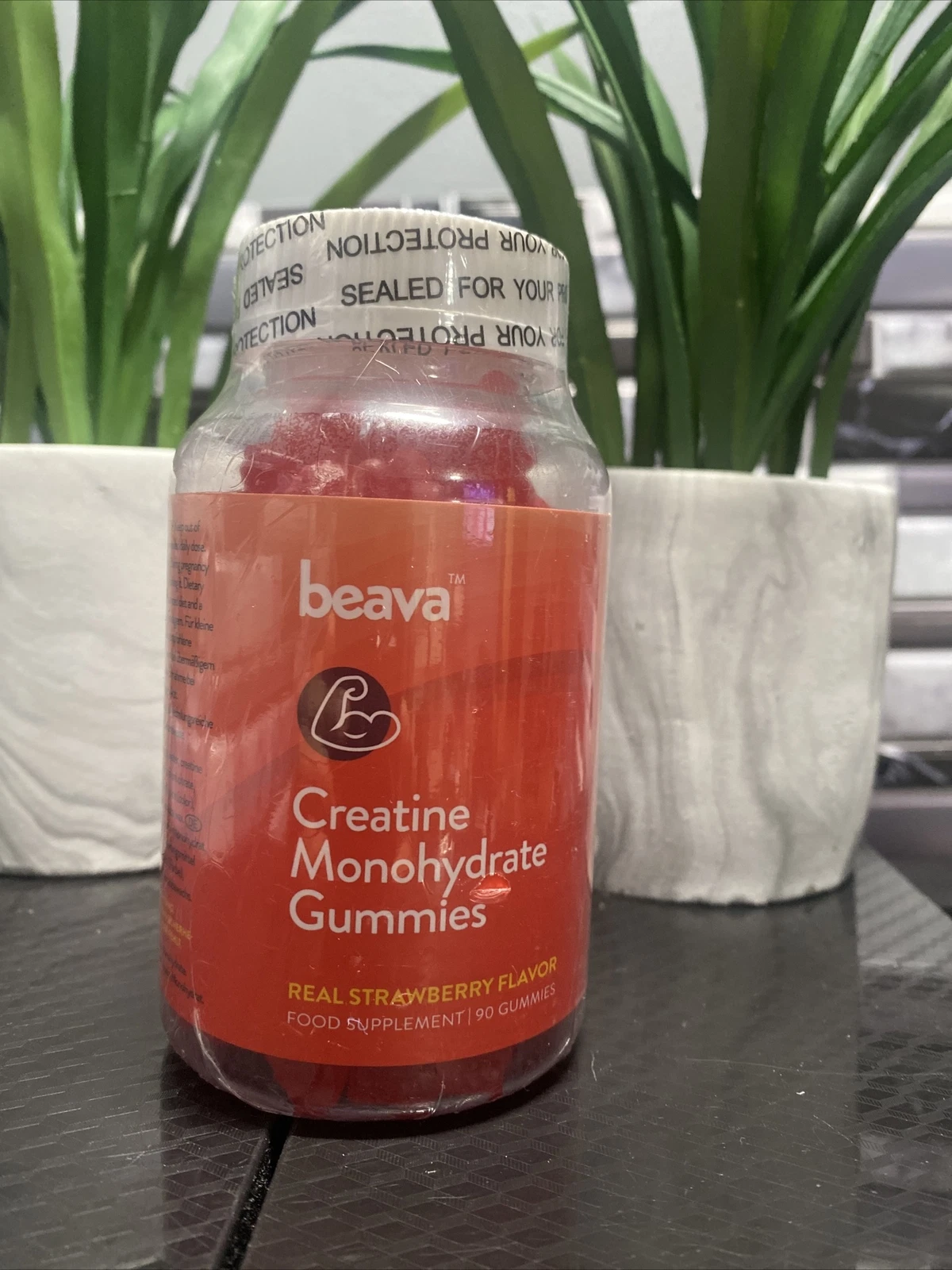 Creatine Monohydrate Gummies Strawberry Flavor 90 Gummies Free Shipping 🚚🚛🚚🚛