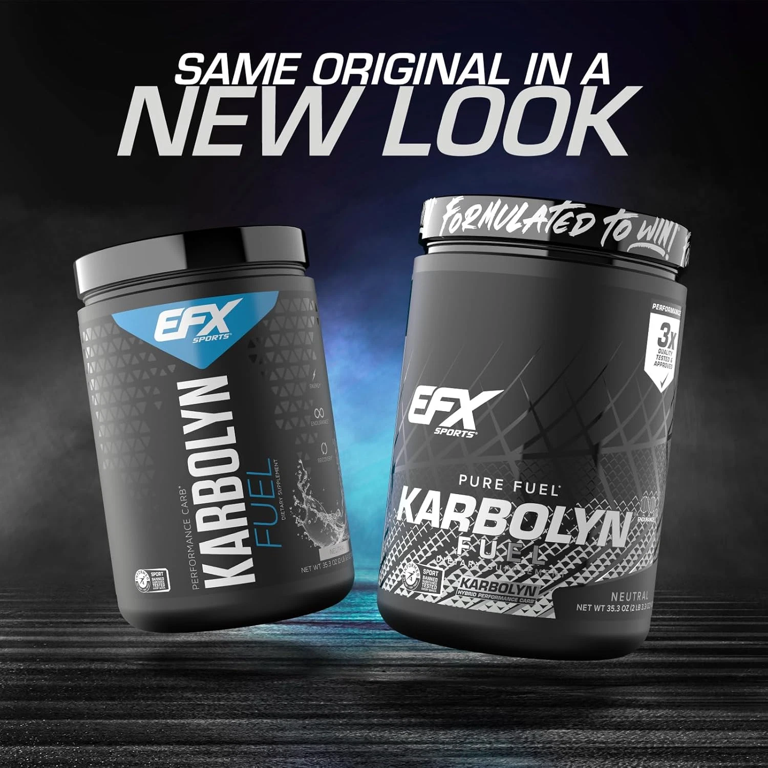 EFX Sports KARBOLYN FUEL 2.2LBS High Performance Carbohydrate Glycogen Loading